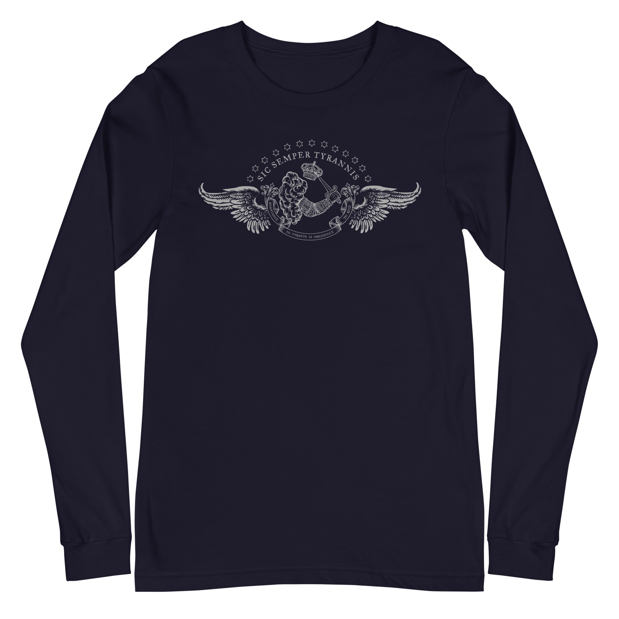 Sic Semper Tyrannis Obedience to God Long Sleeve Tee