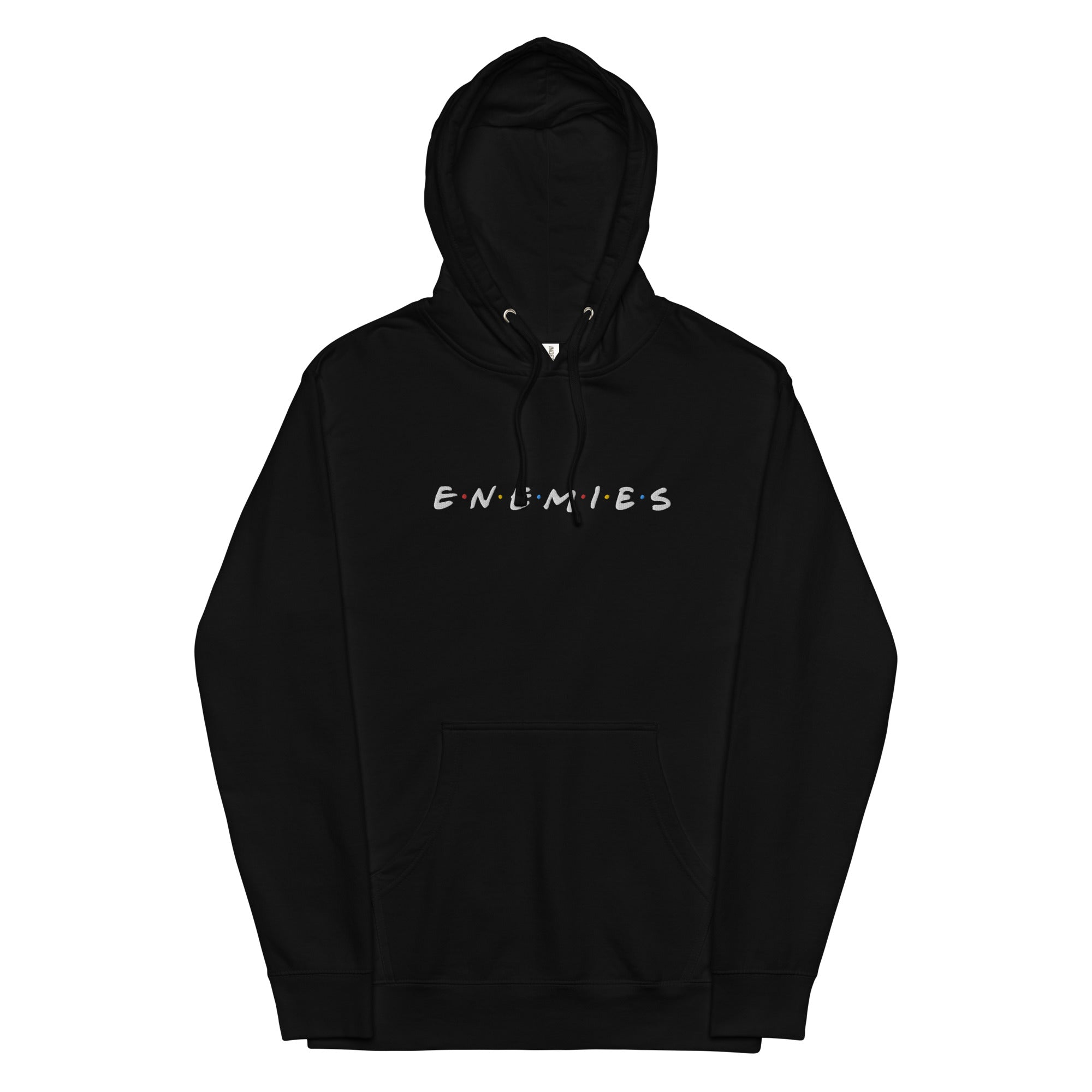 Enemies Sitcom Embroidered Midweight Hoodie