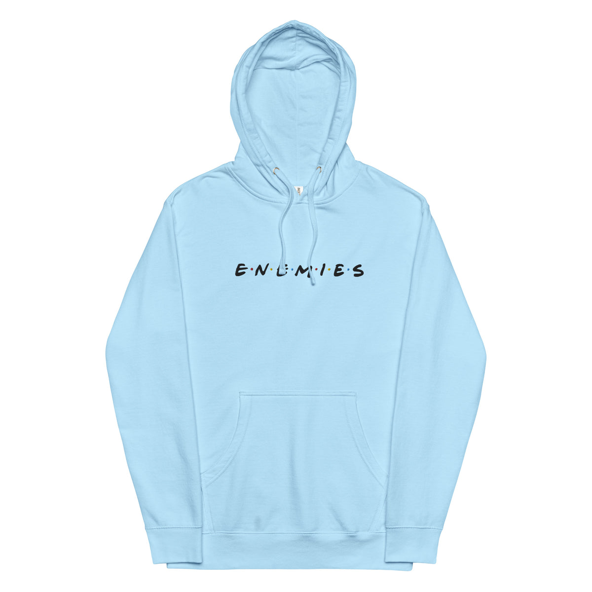 Enemies Sitcom Embroidered Midweight Hoodie