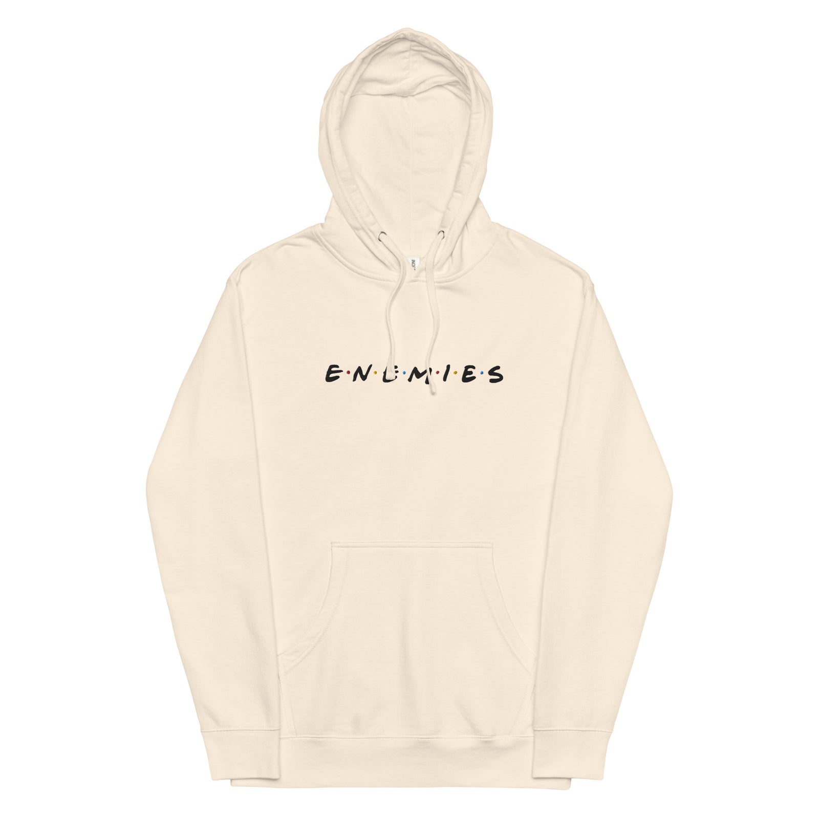 Enemies Sitcom Embroidered Midweight Hoodie