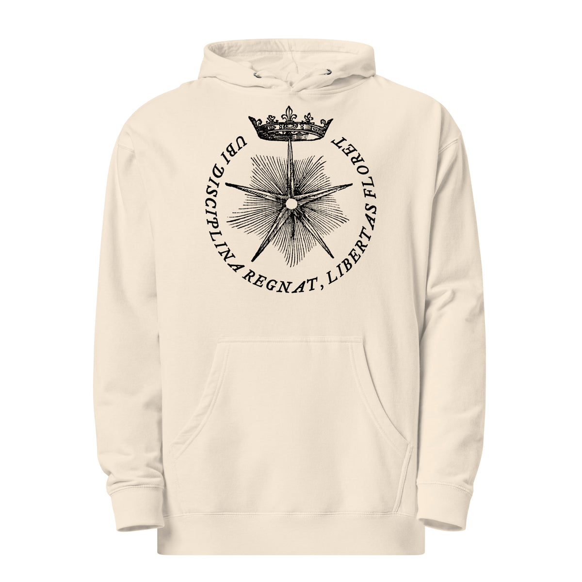 Where Discipline Reigns Liberty Flourishes Midweight Hoodie