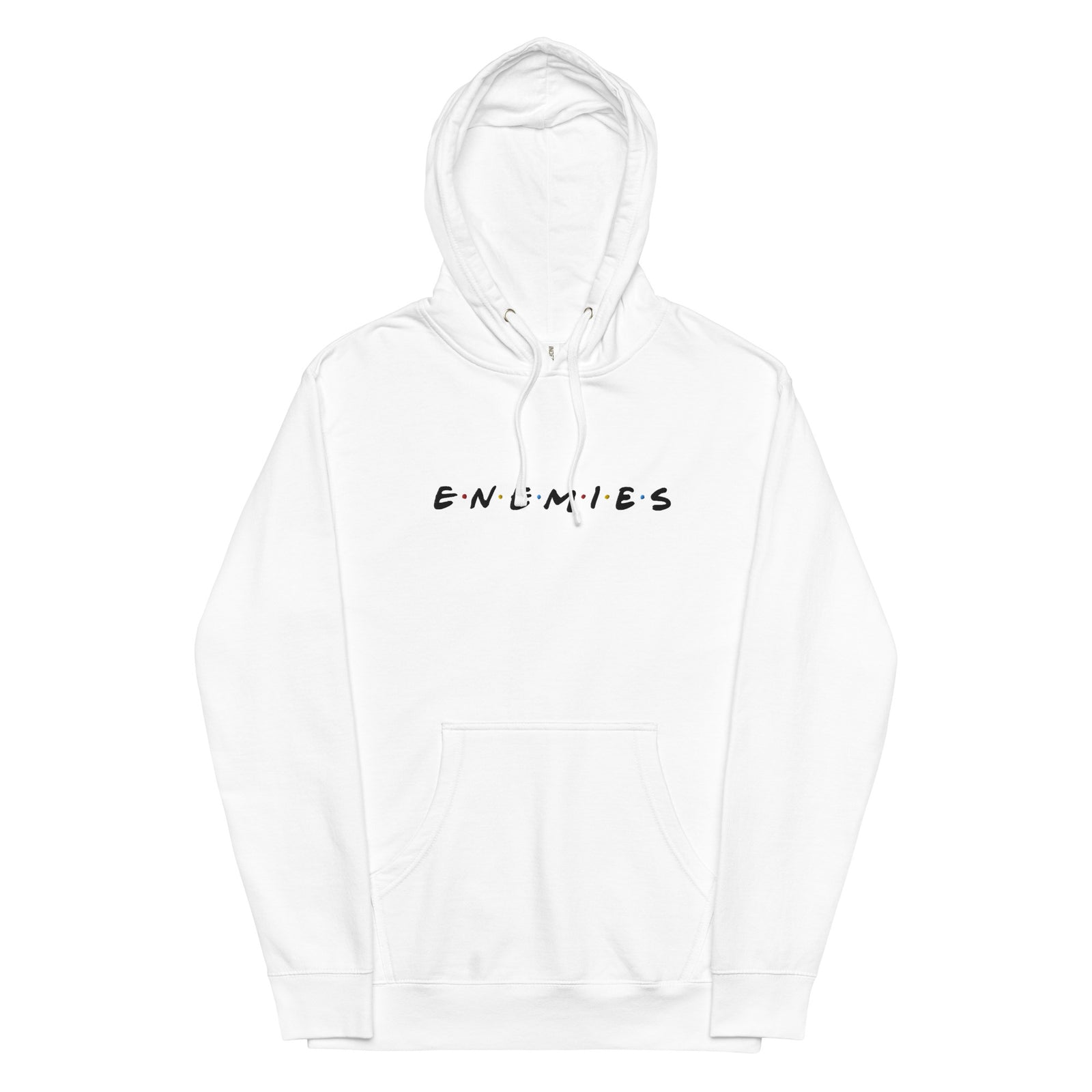 Enemies Sitcom Embroidered Midweight Hoodie