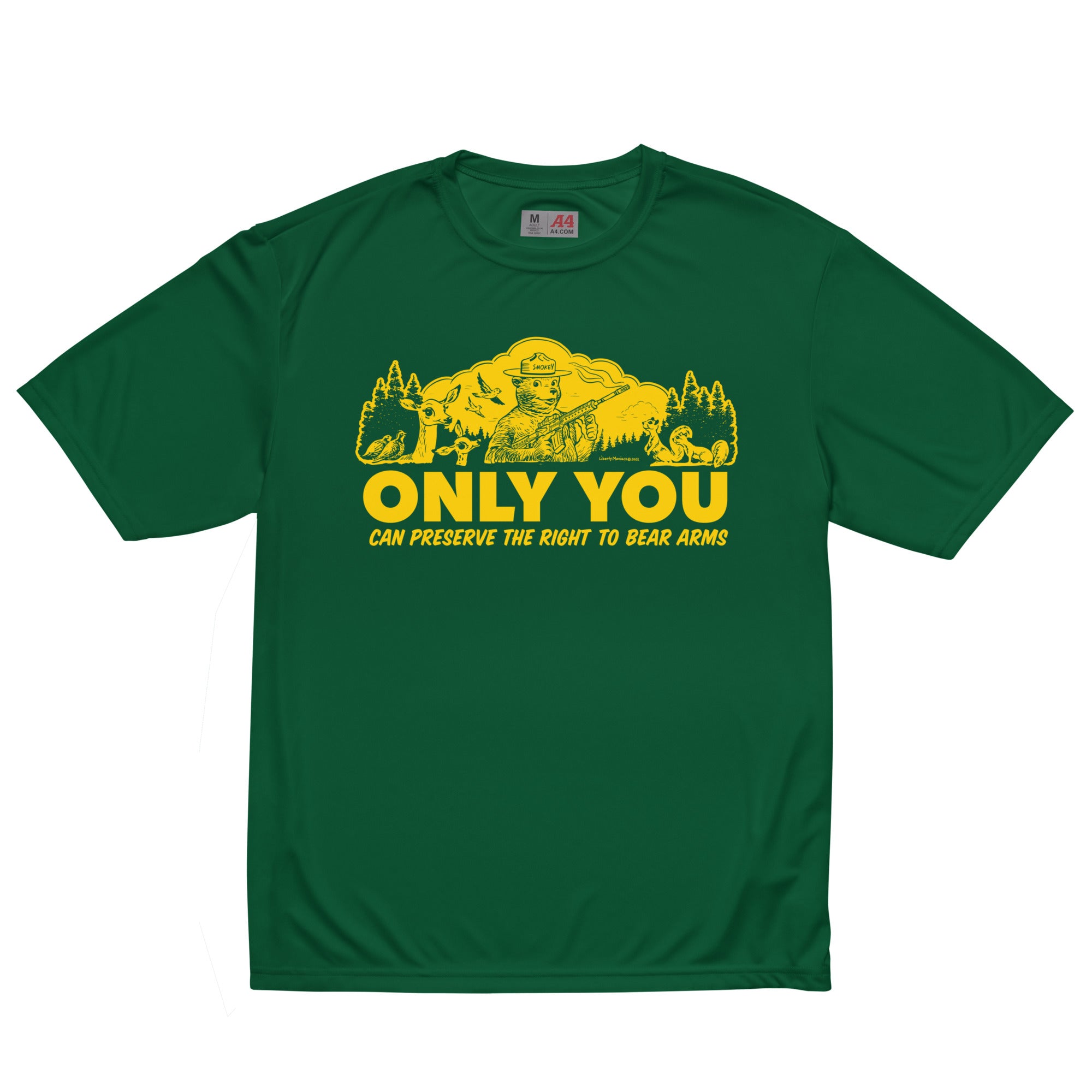 Only You Can Preserve the Right To Bear Arms Performance Shirt