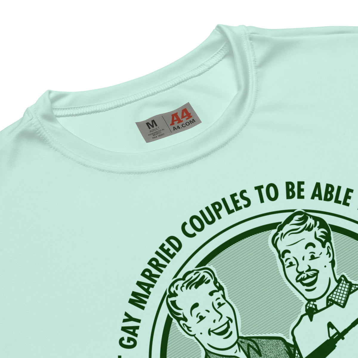 I Want Gay Married Couples To Protect Their Marijuana Plants With Guns Performance T-Shirt