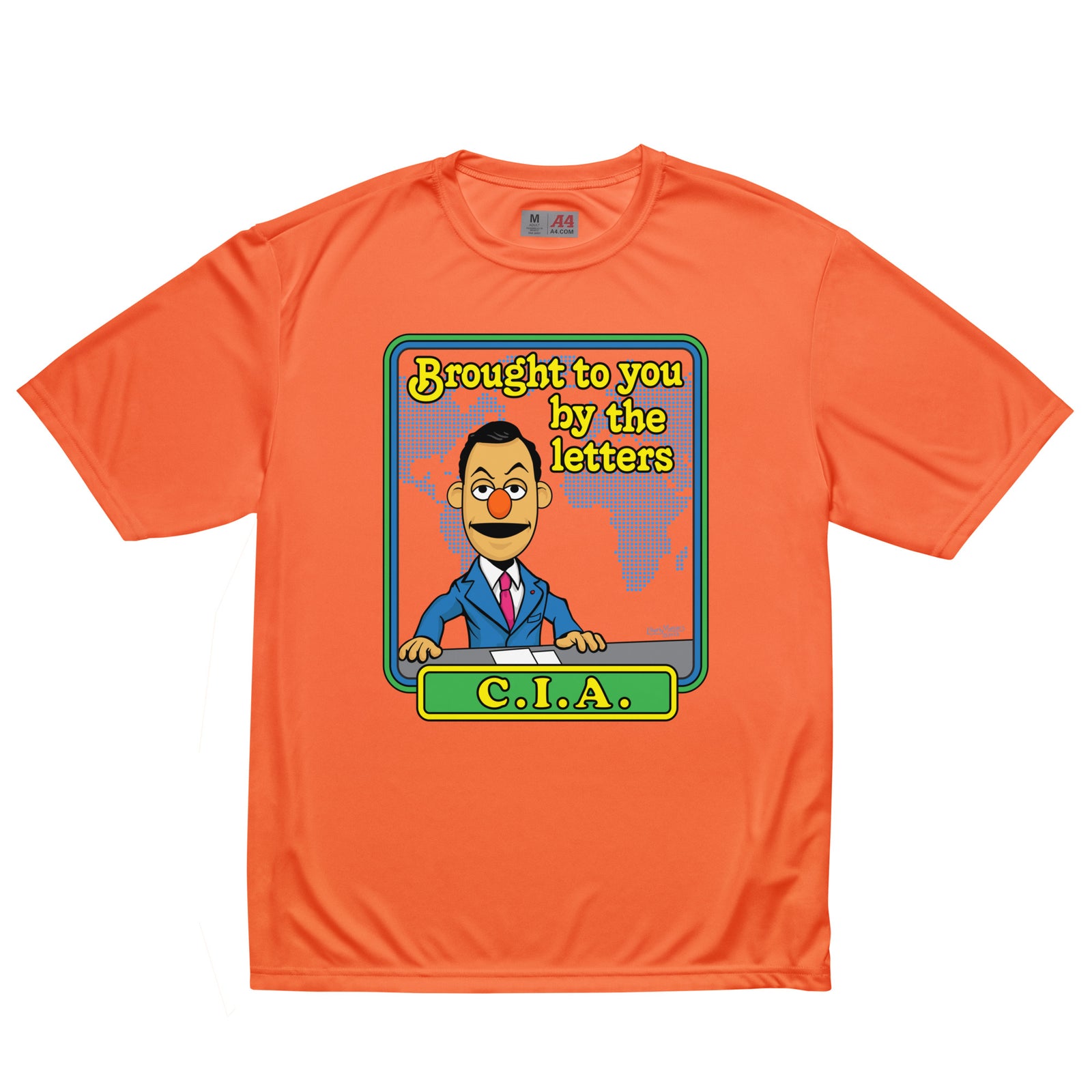 Brought to You By the Letters CIA Performance T-Shirt