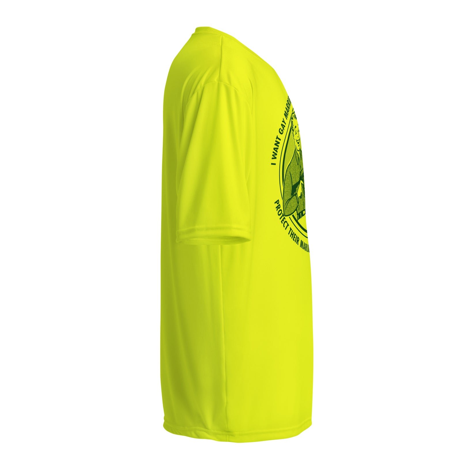 I Want Gay Married Couples To Protect Their Marijuana Plants With Guns Performance T-Shirt