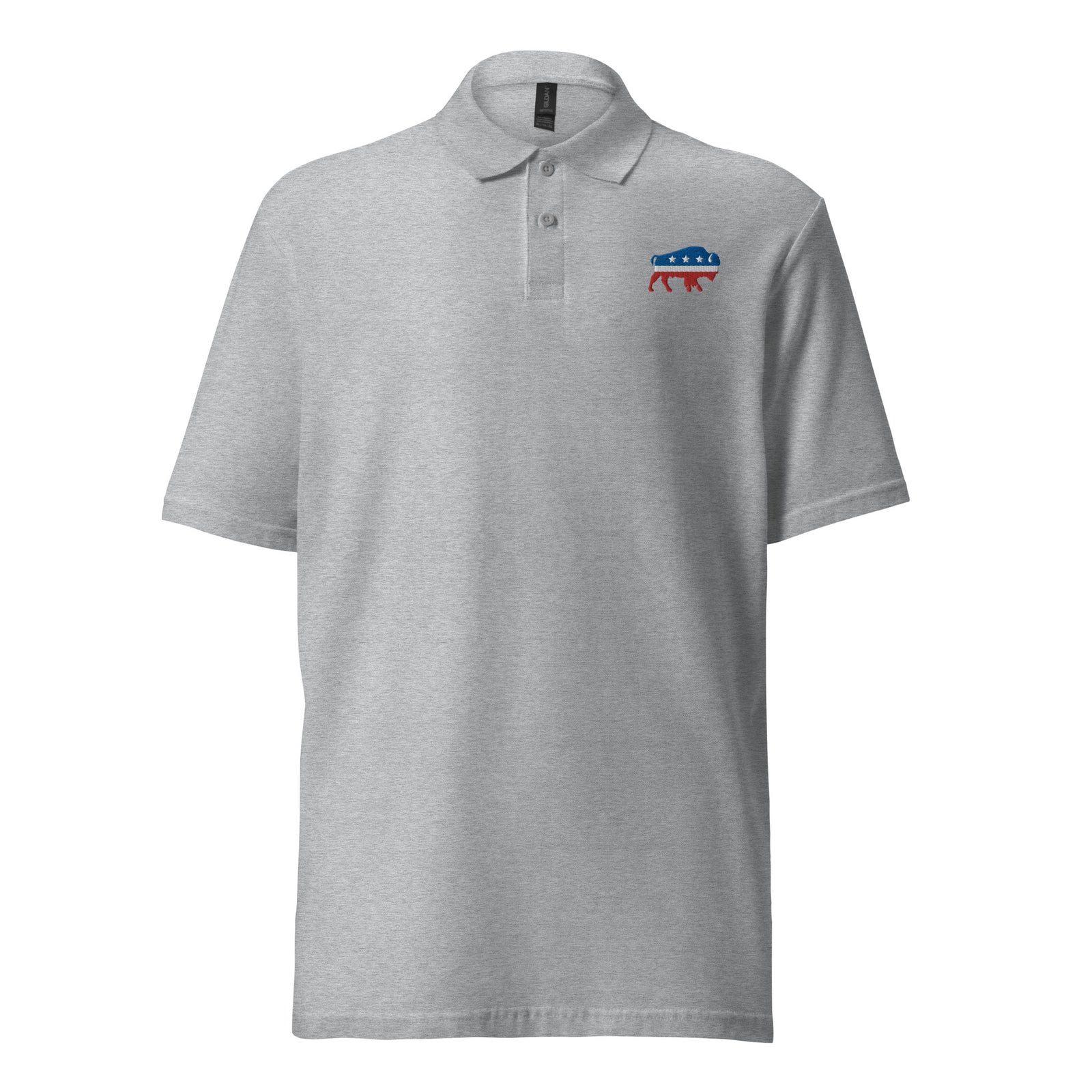 Independent Bison Liberty Maniacs Logo Pique Polo Shirt