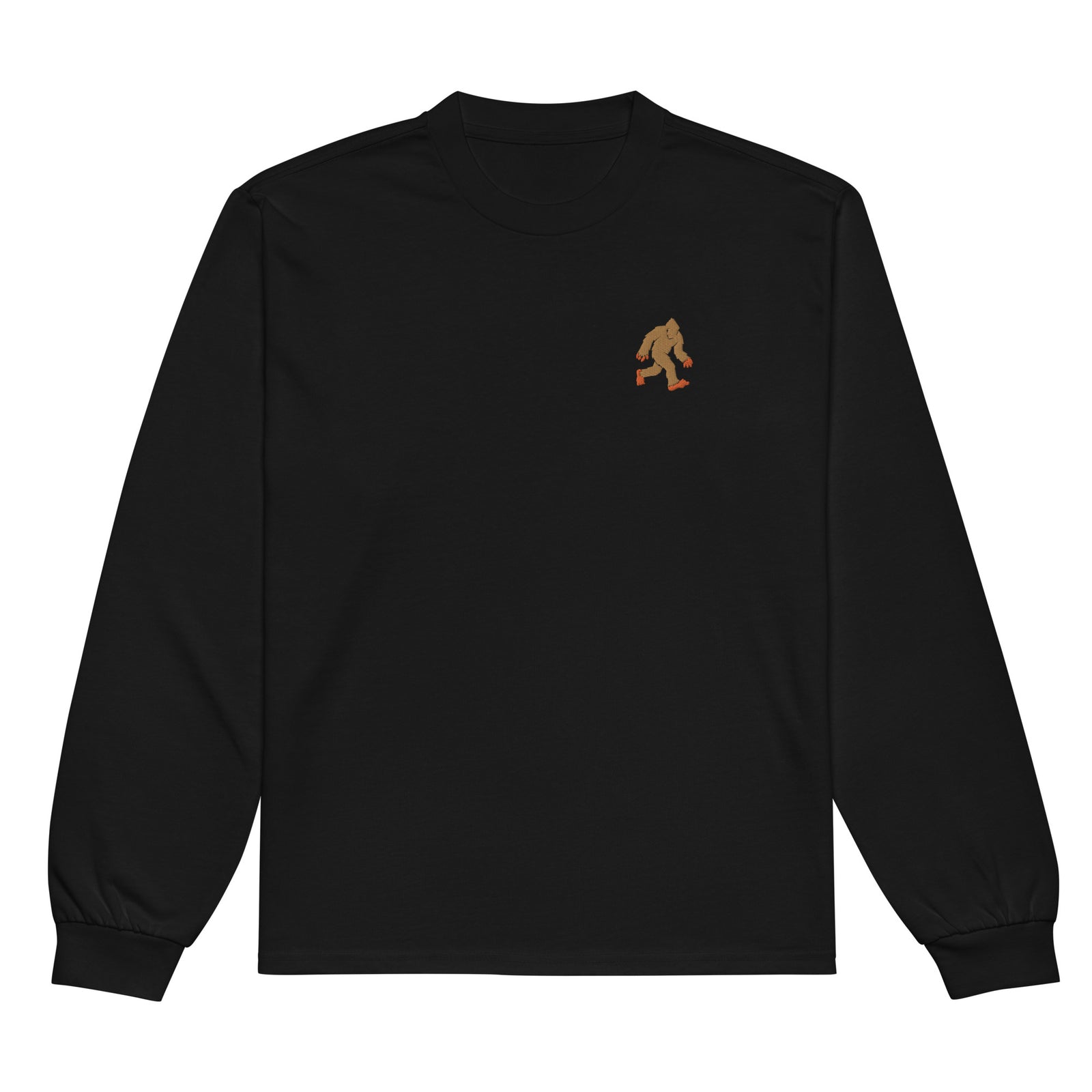 Sasquatch Heavyweight Embroidered Long Sleeve Shirt