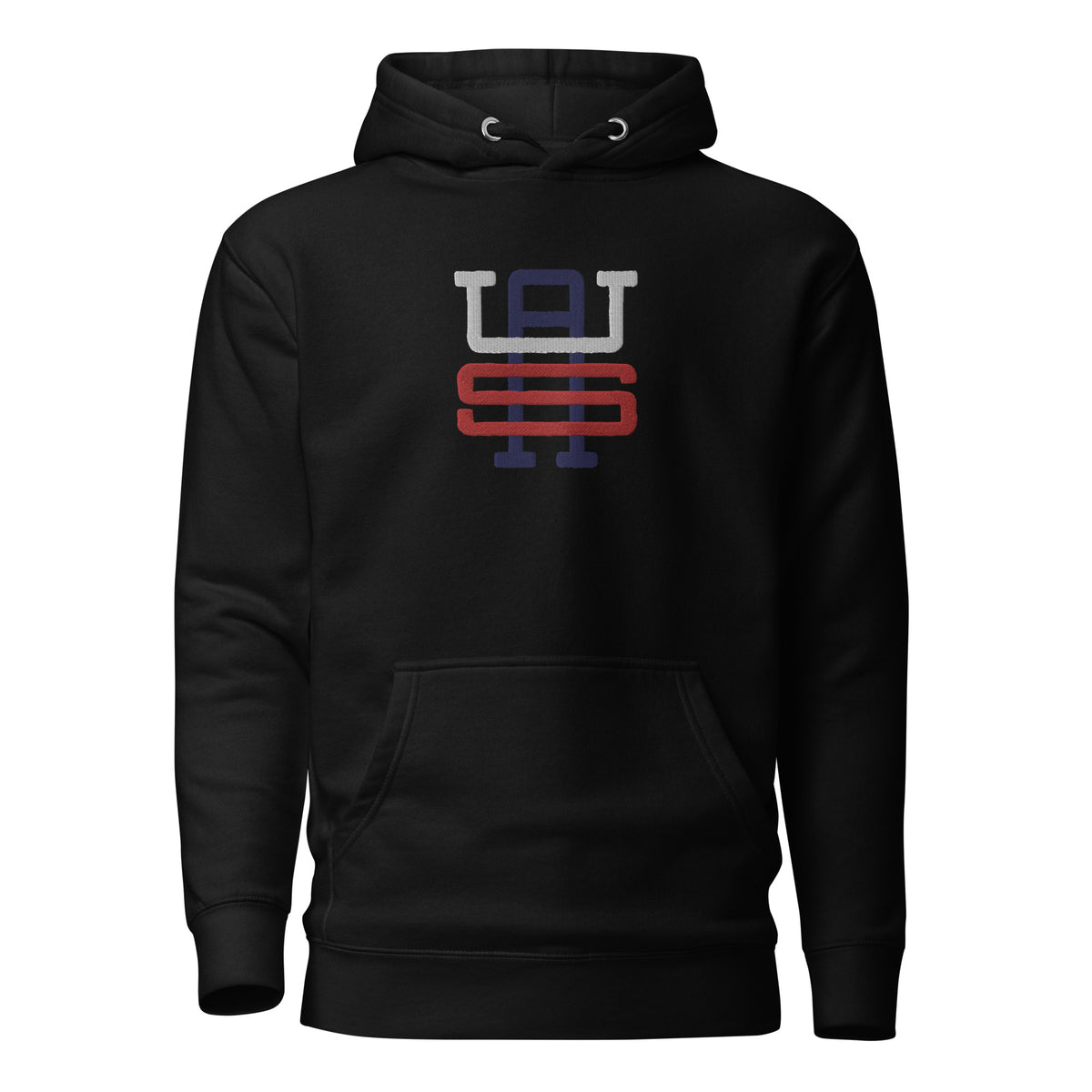 USA Monogram Embroidered Unisex Hoodie
