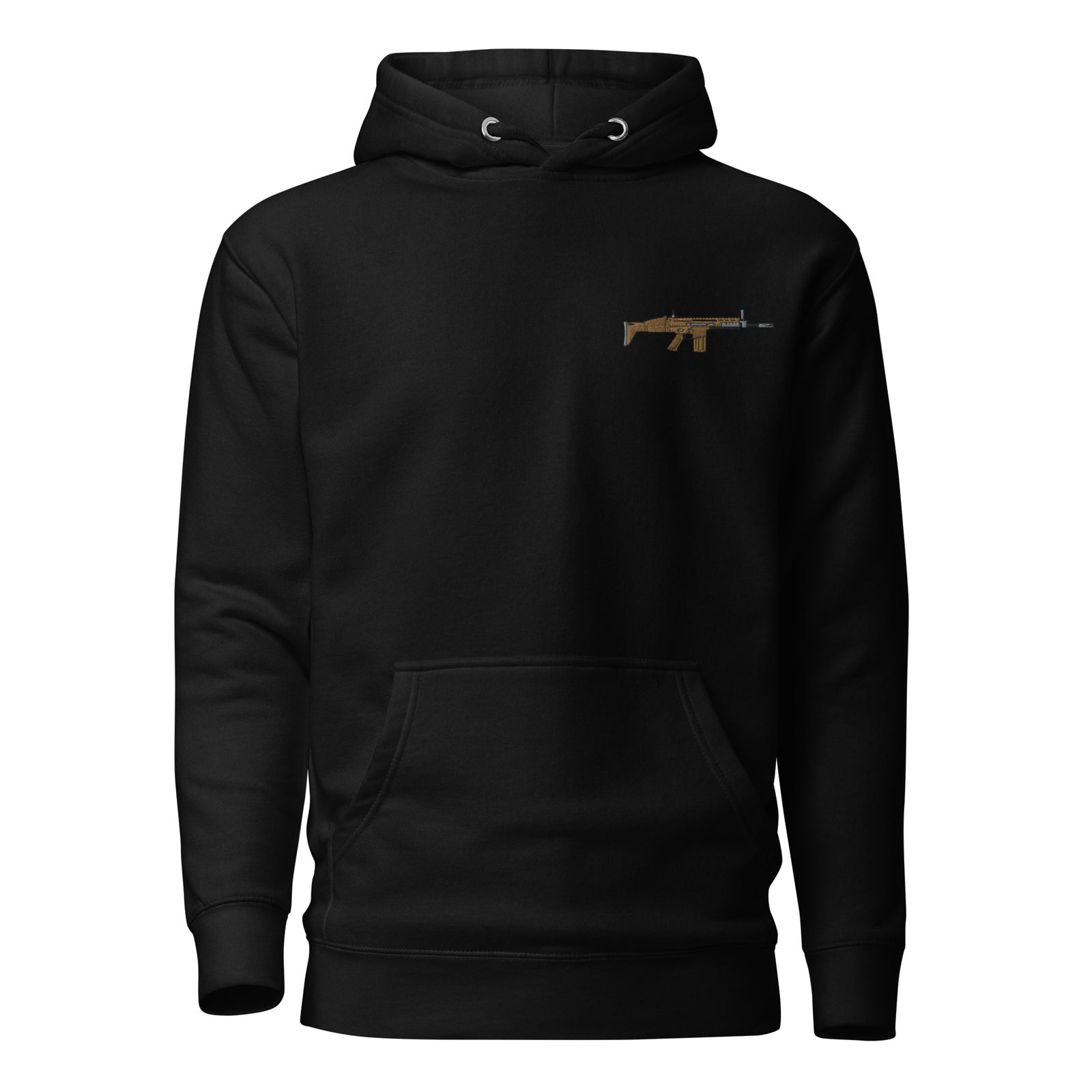 SCAR Embroidered Rifle Unisex Hoodie