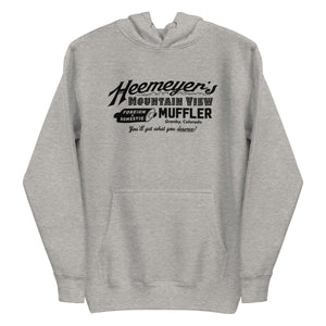Heemeyer's Mountain View Muffler Hoodie