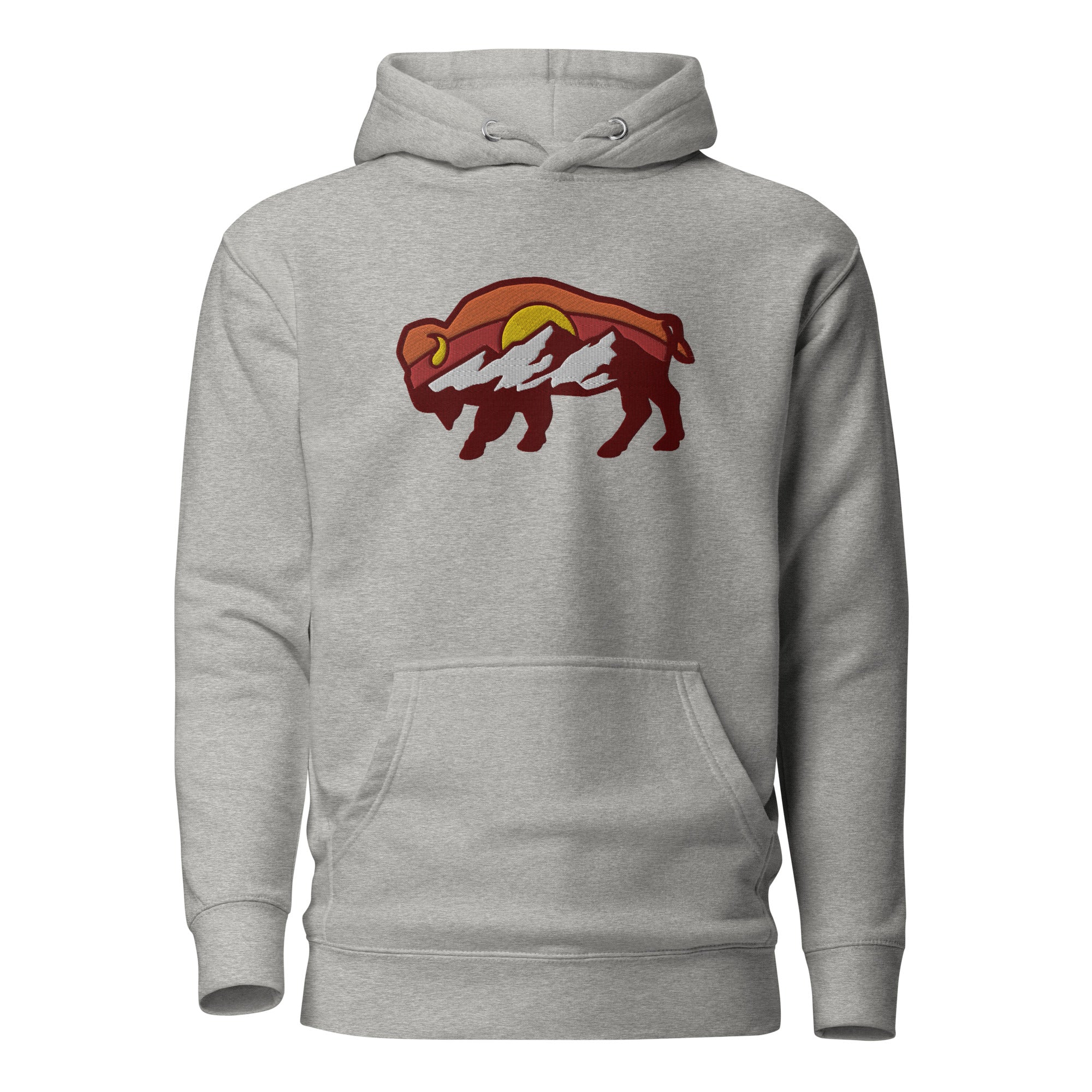 Liberty Bison Embroidered Hoodie