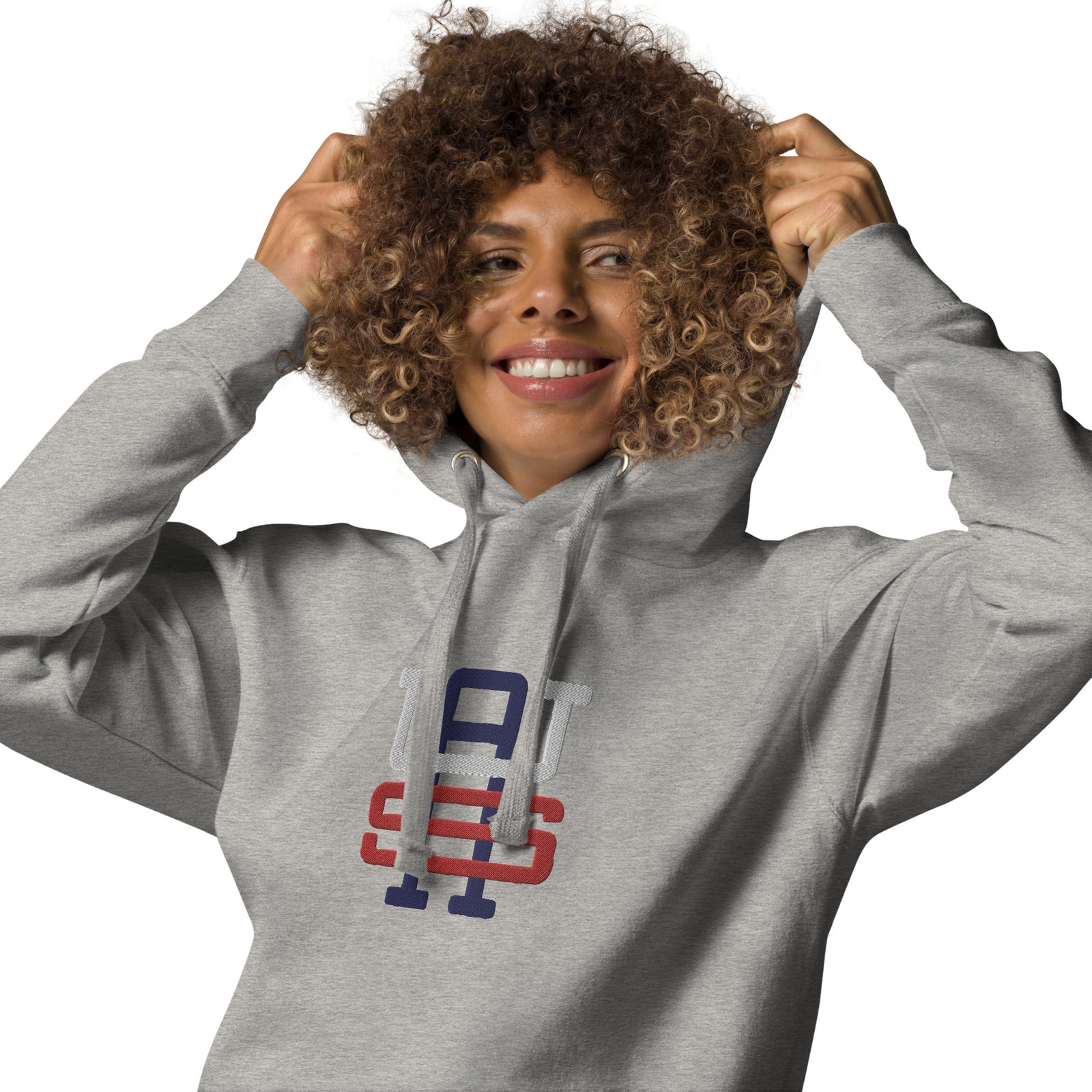 USA Monogram Embroidered Unisex Hoodie
