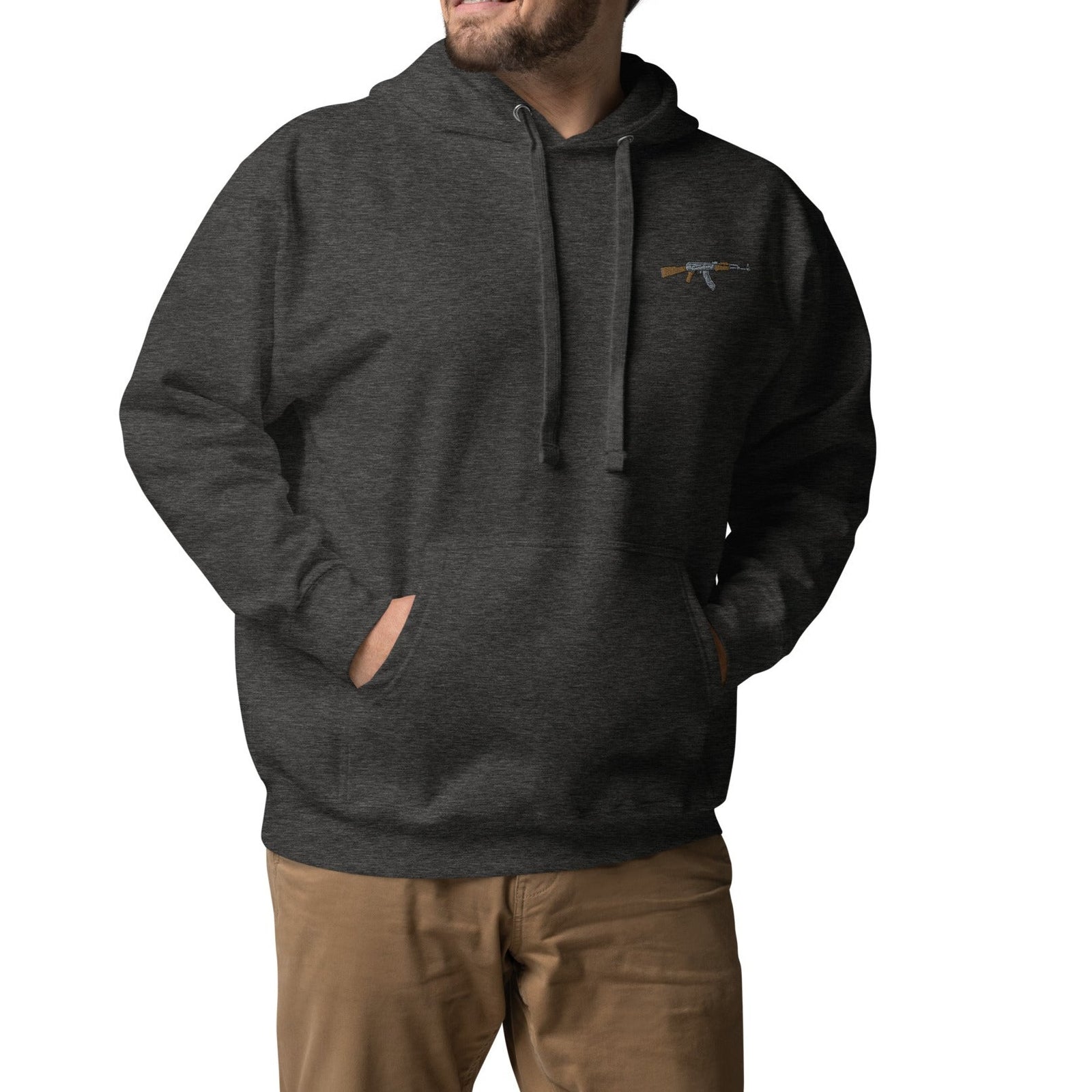 AK47 Embroidered Unisex Hoodie