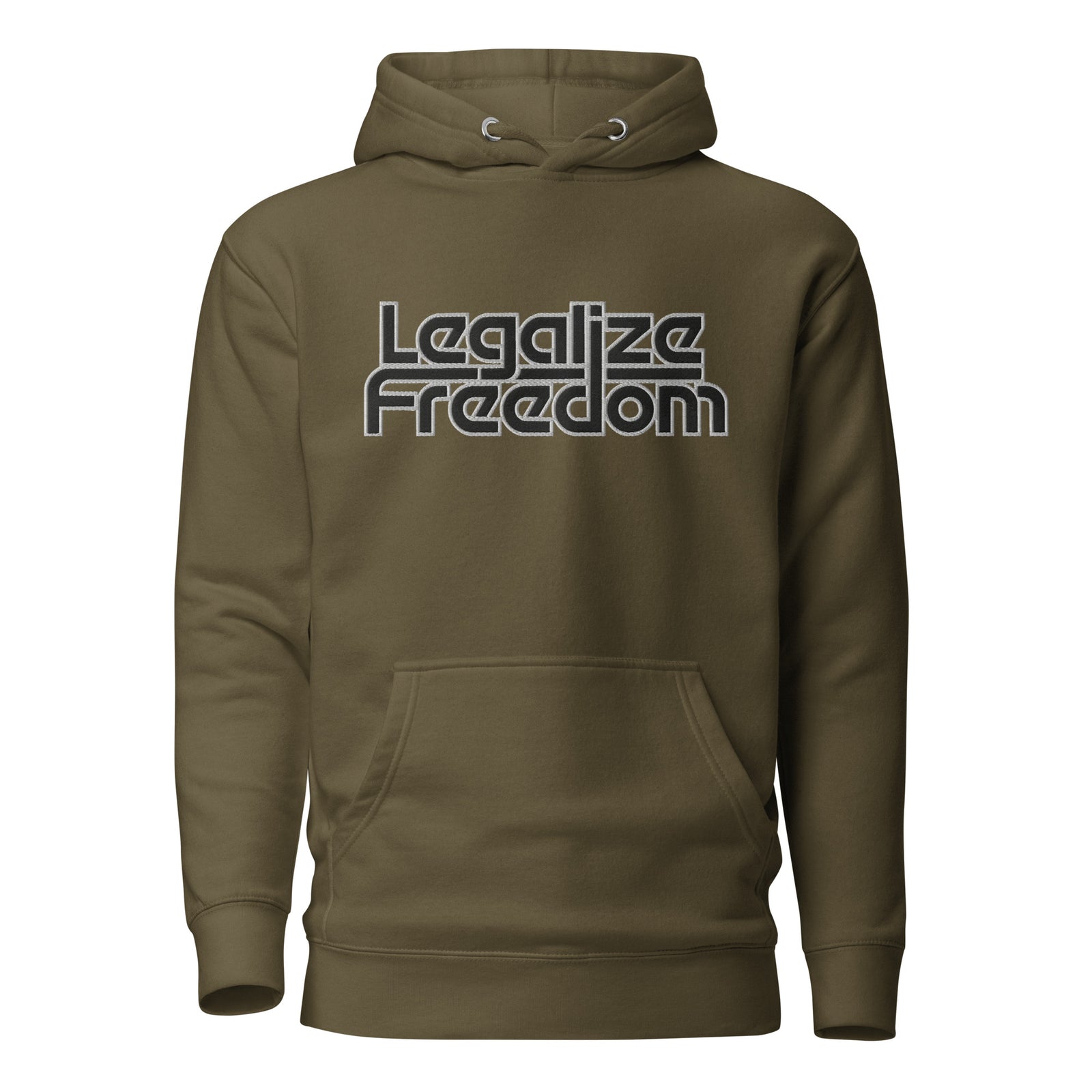 Legalize Freedom Embroidered Hoodie