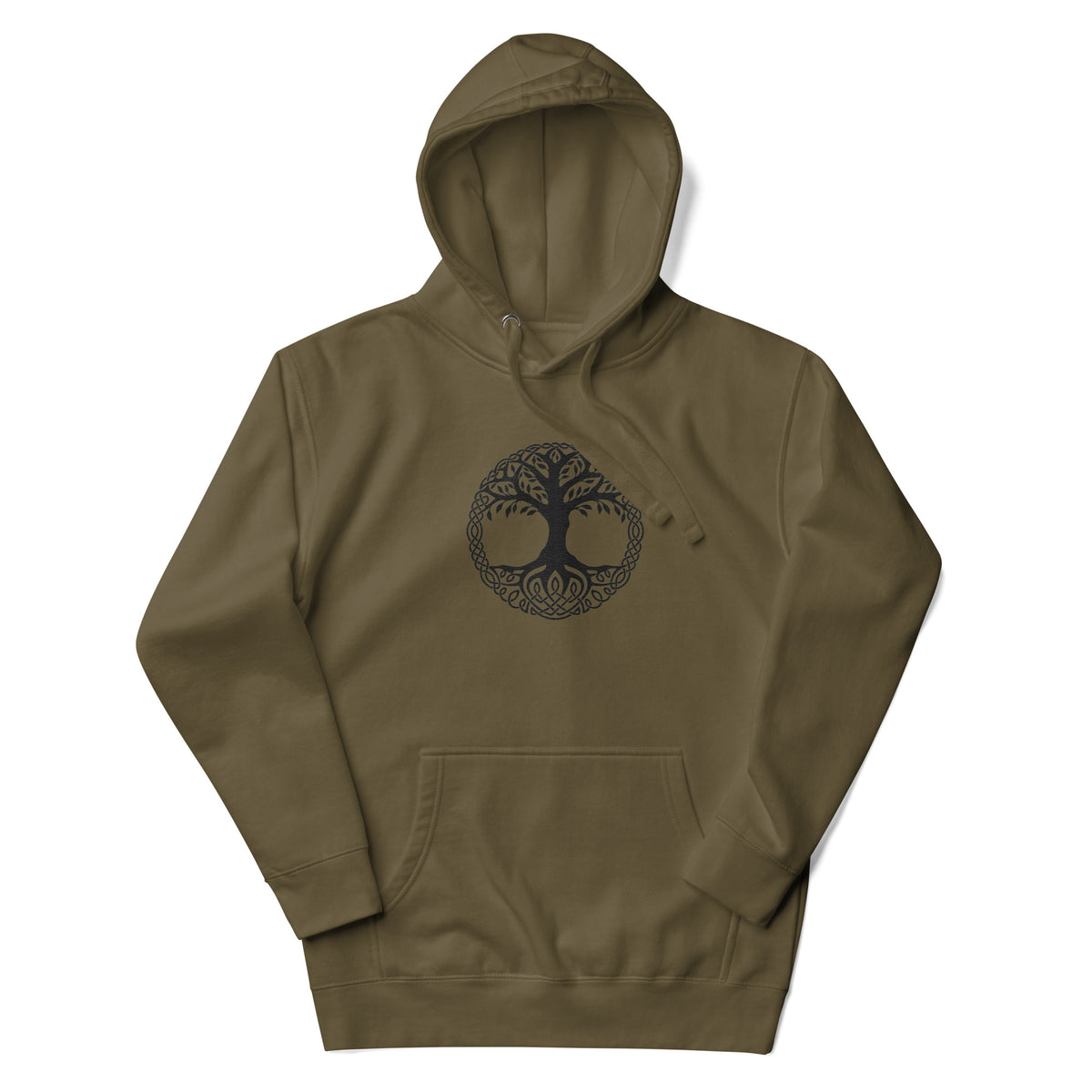 Yggdrasil Embroidered Hoodie