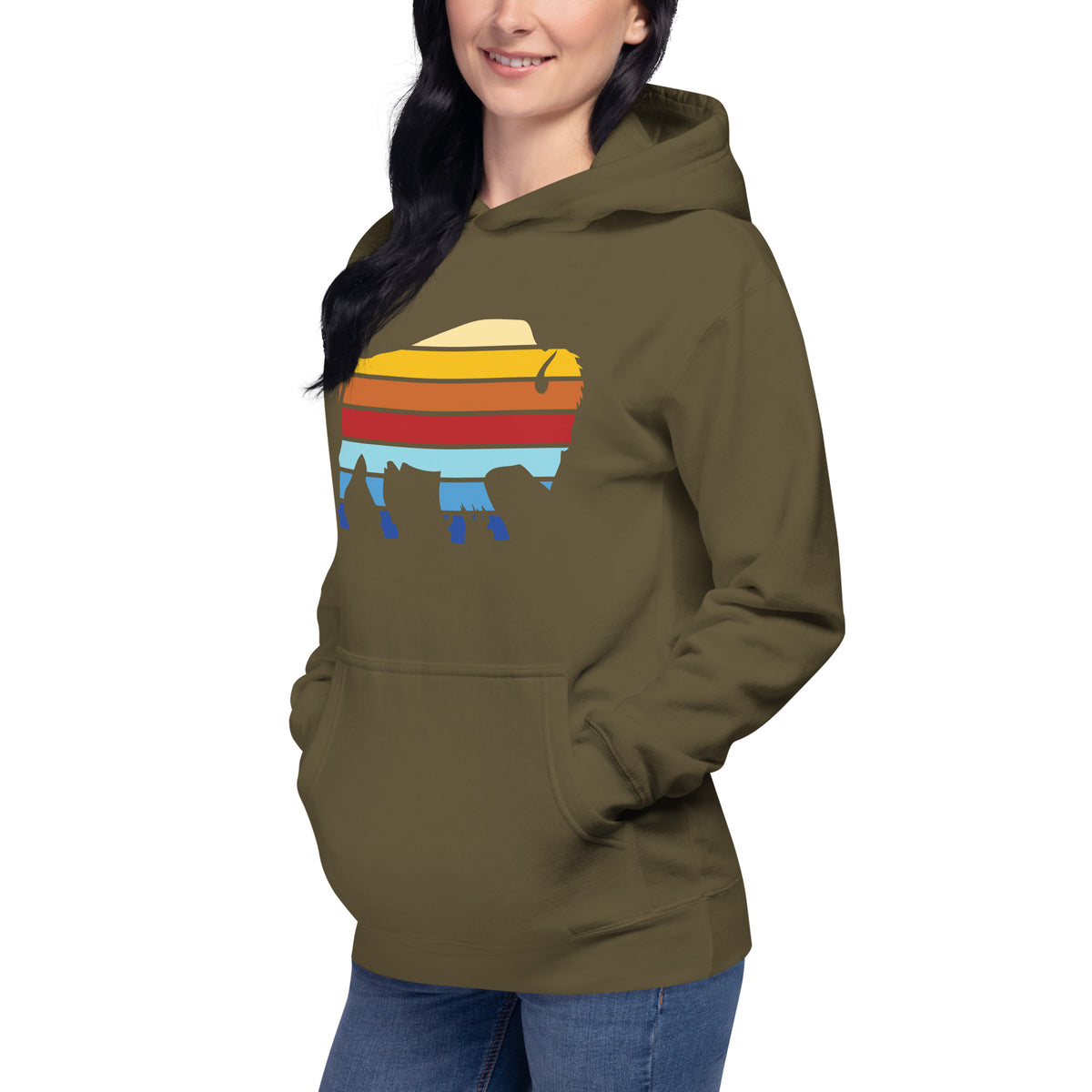 Bison Stack Hoodie