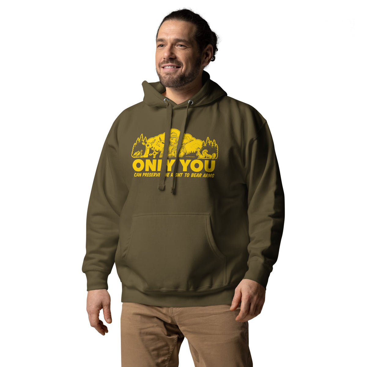 Only You Can Protect the Right to Bear Arms Hoodie Sweatshirt
