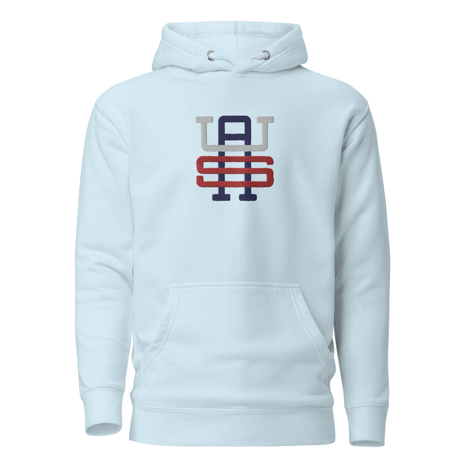 USA Monogram Embroidered Unisex Hoodie