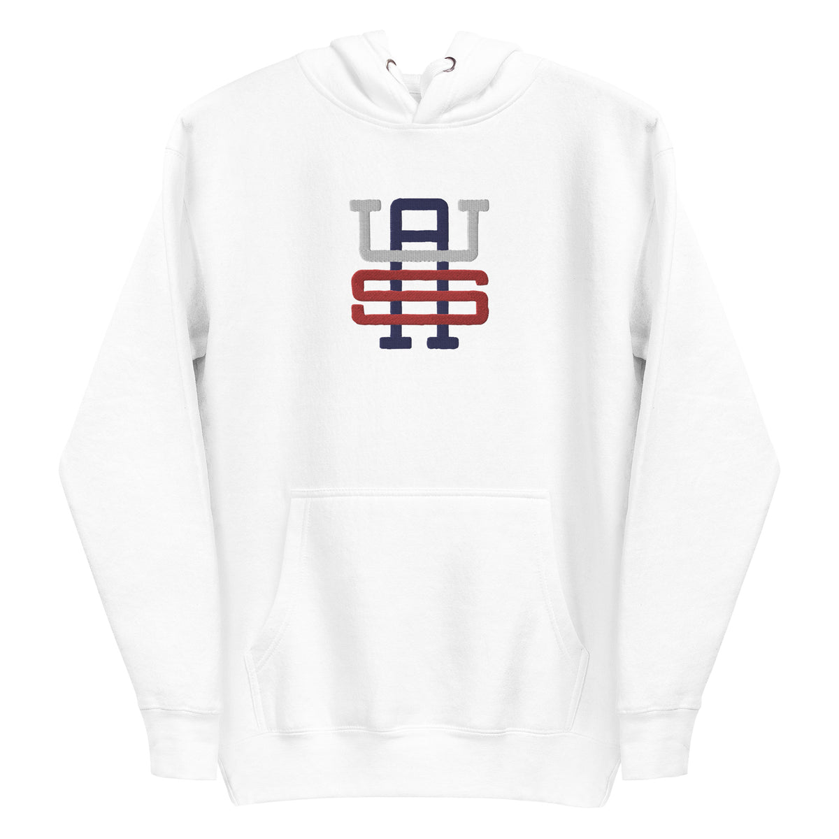 USA Monogram Embroidered Unisex Hoodie