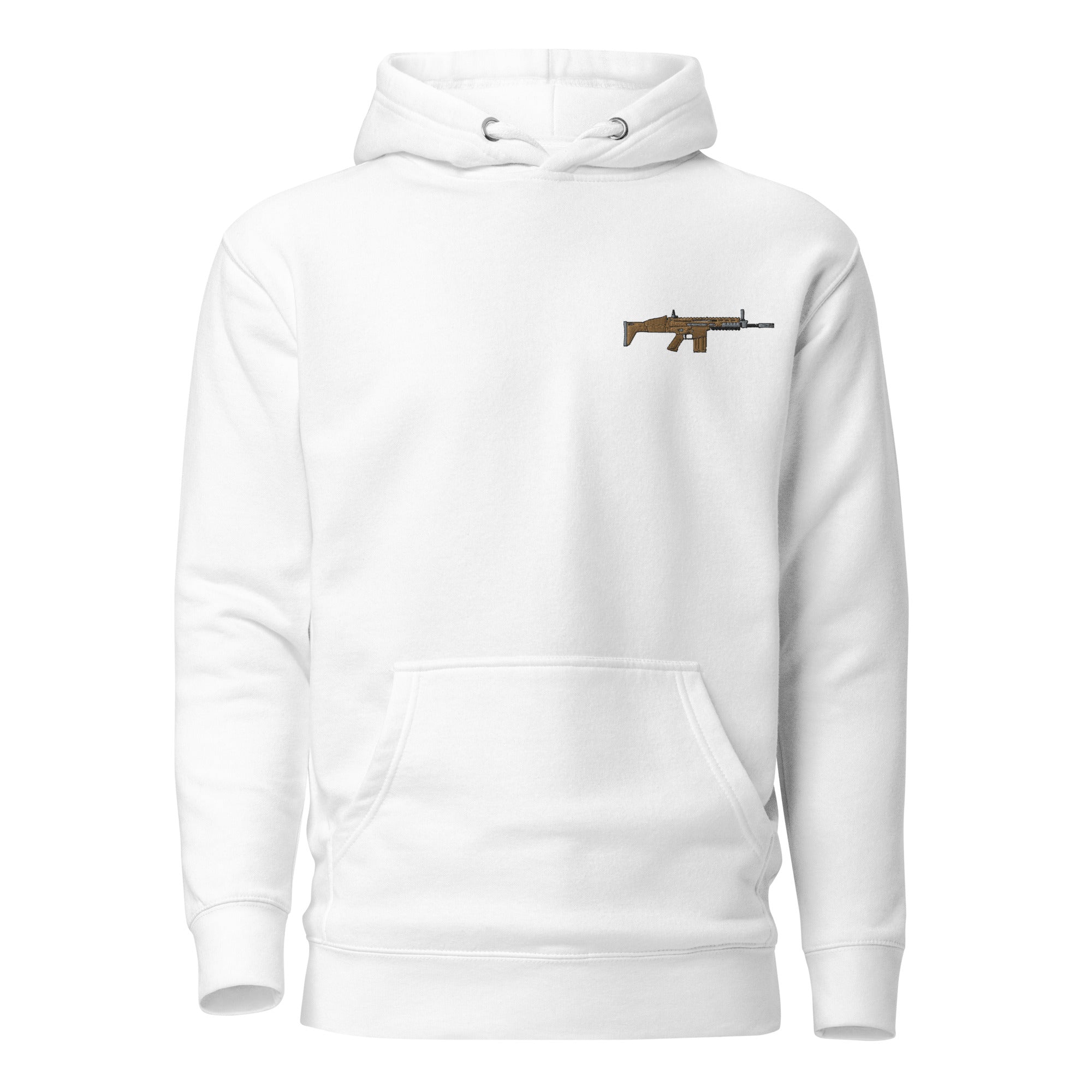 SCAR Embroidered Rifle Unisex Hoodie