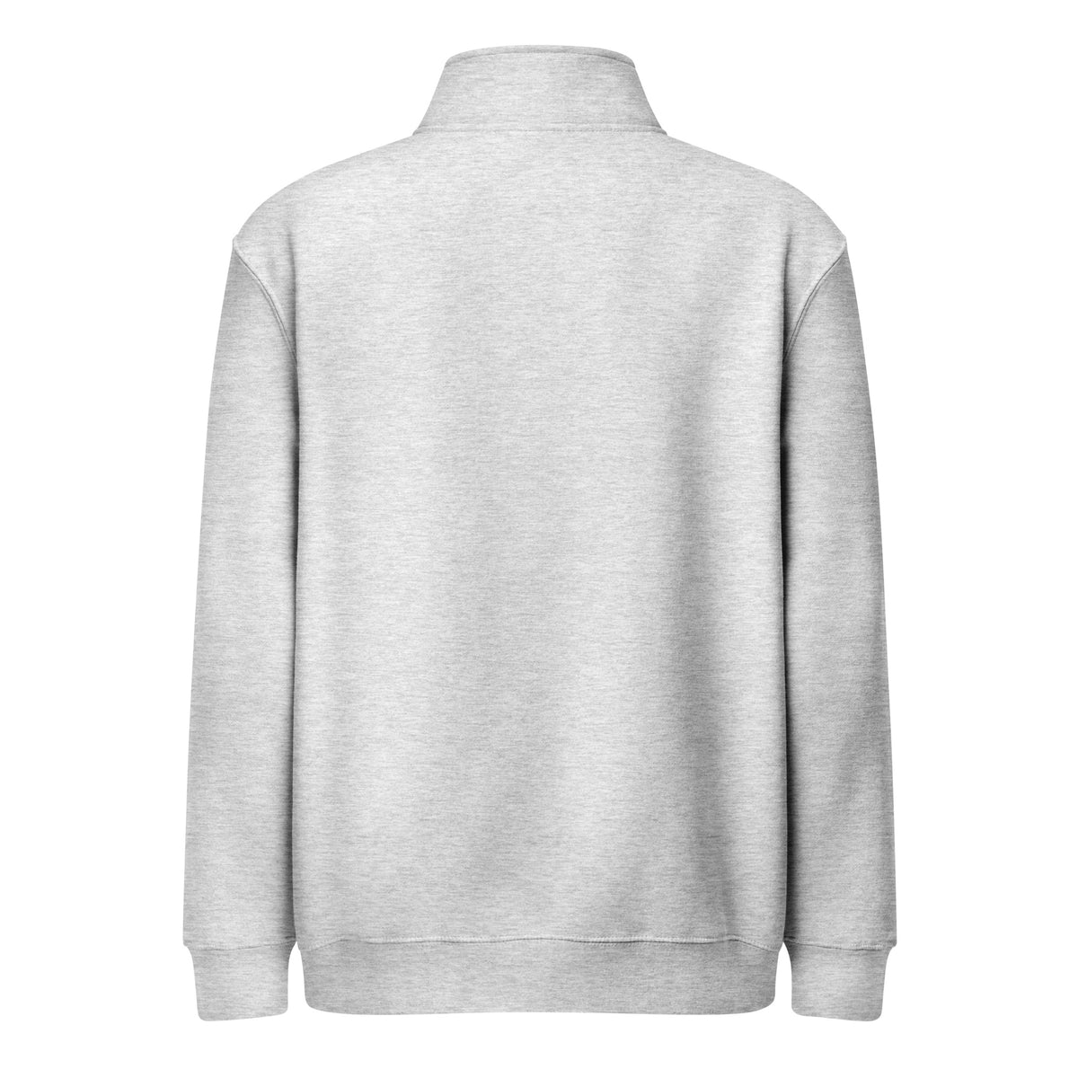 Gray sweatshirt on a white background