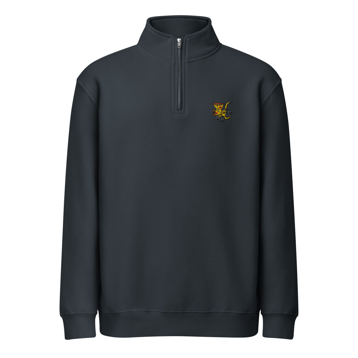 Woodchipper 1/4 Zip Pullover Embroidered Sweatshirt