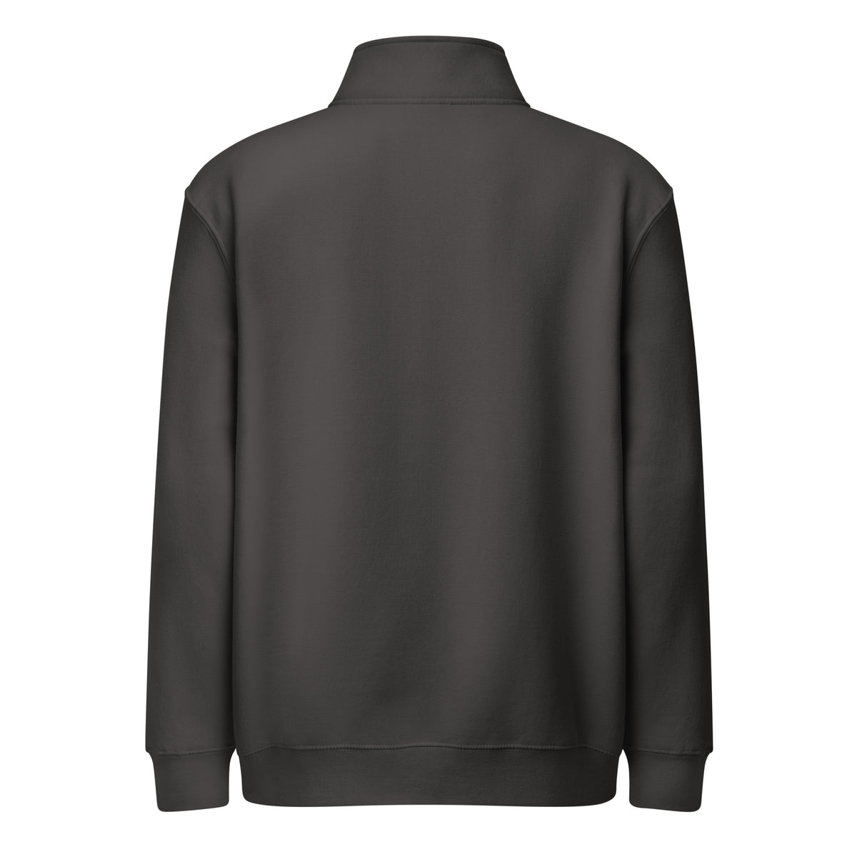 Dark gray sweatshirt on a white background