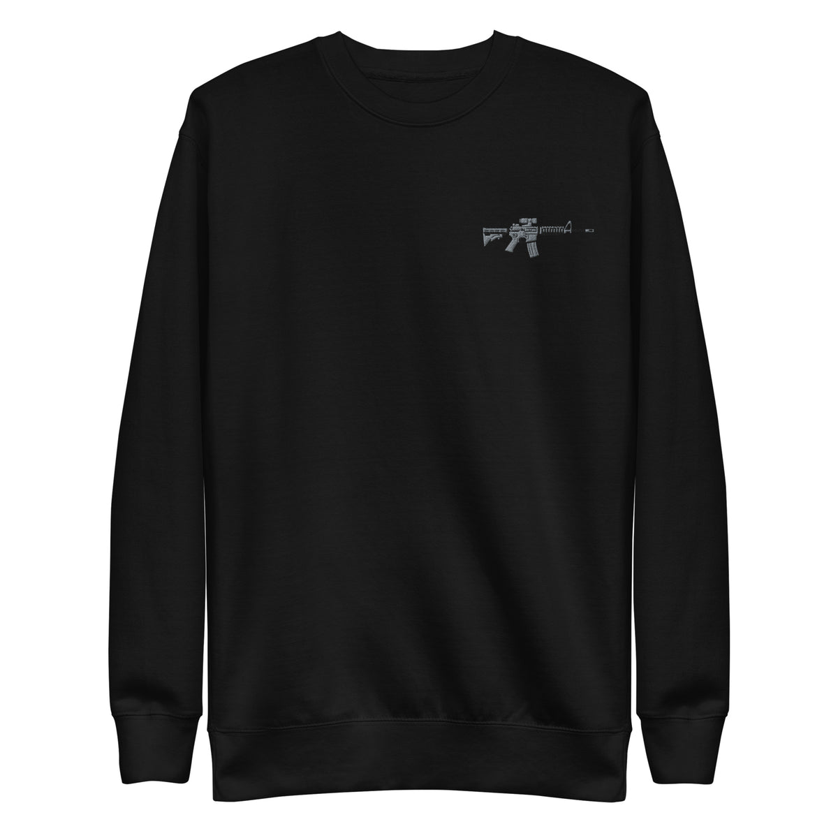 AR-15 Embroidered Crewneck Sweatshirt