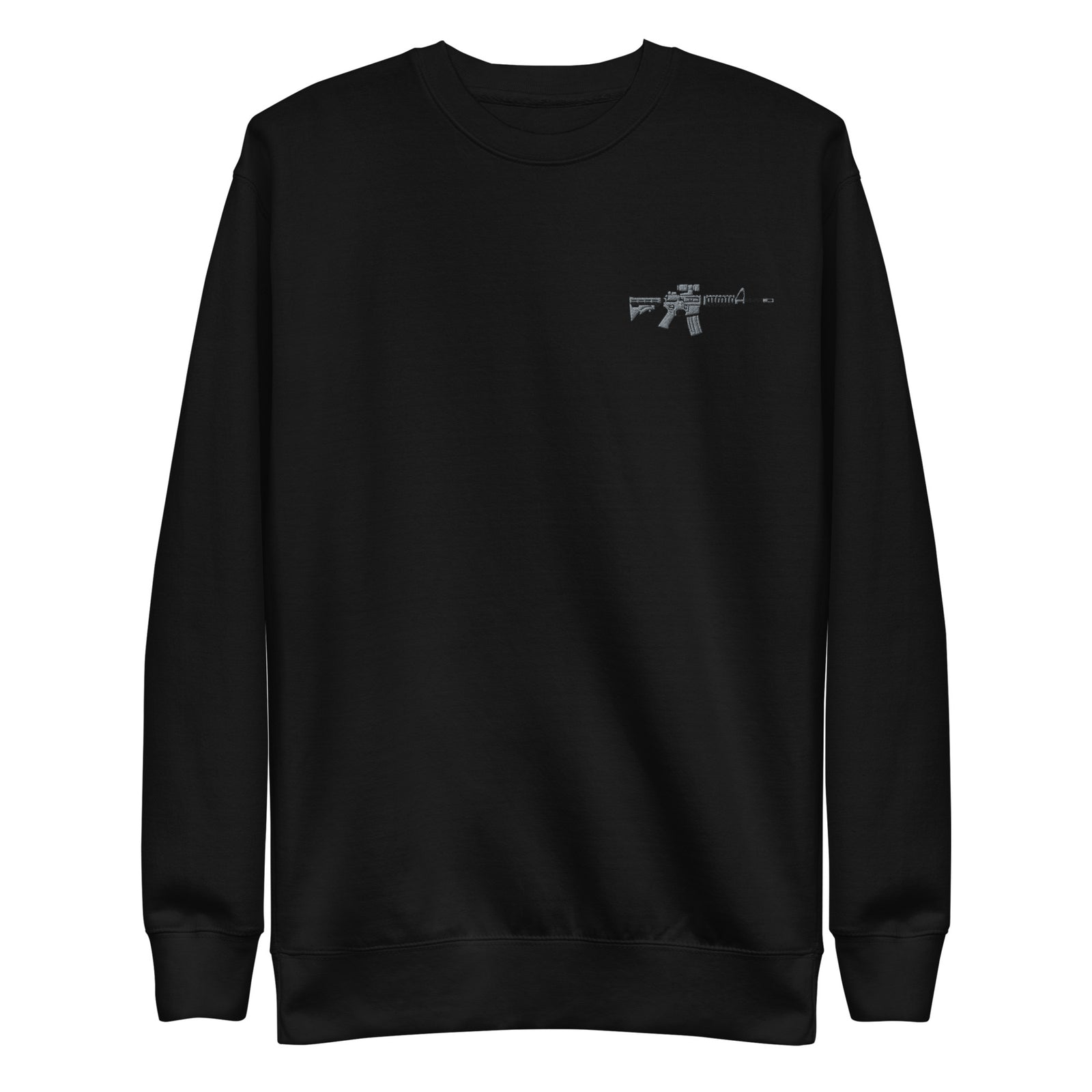 AR-15 Embroidered Crewneck Sweatshirt