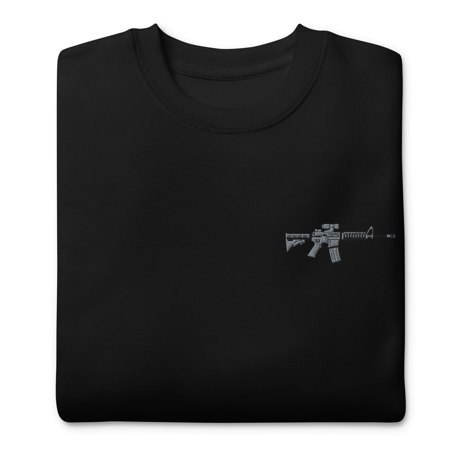 AR-15 Embroidered Crewneck Sweatshirt