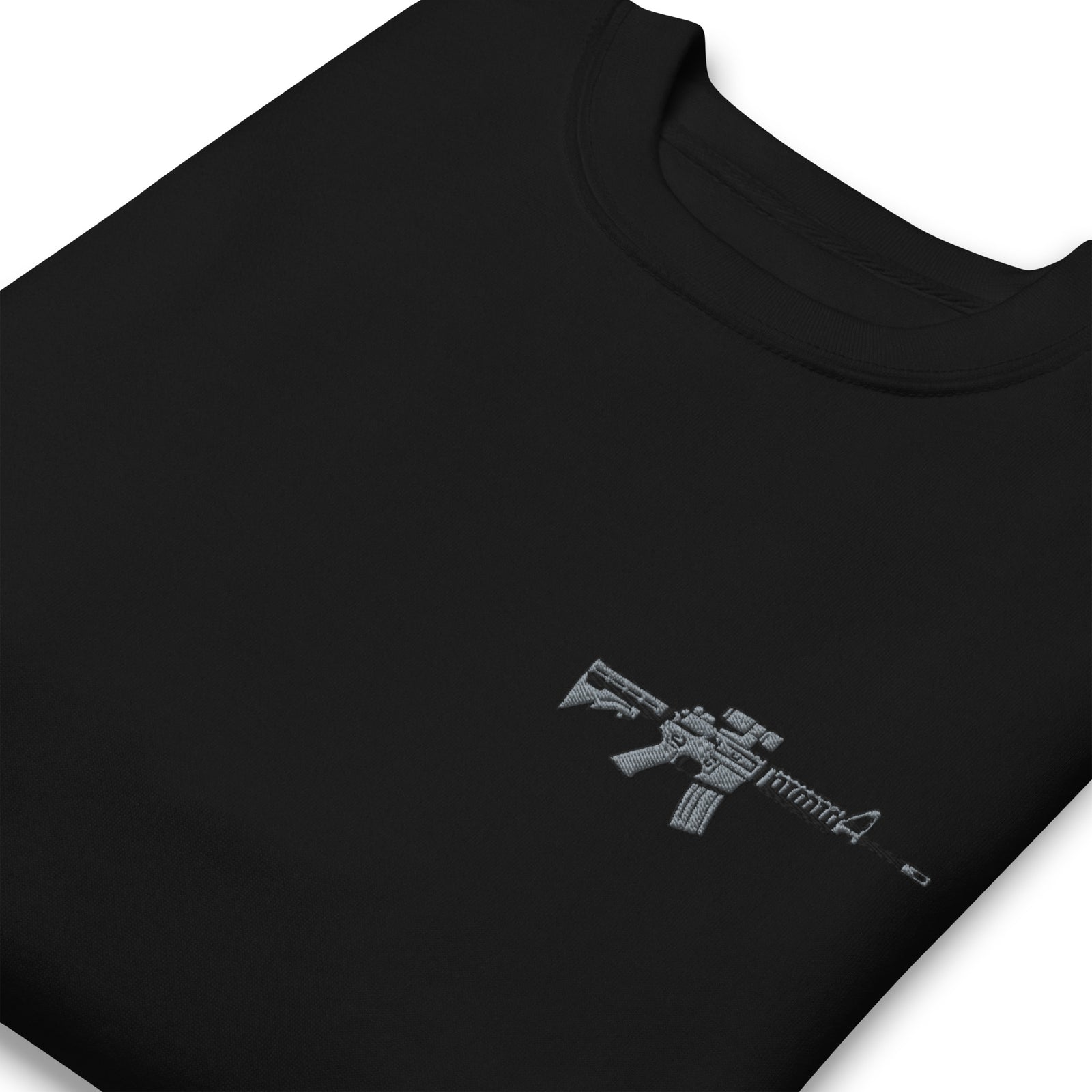 AR-15 Embroidered Crewneck Sweatshirt