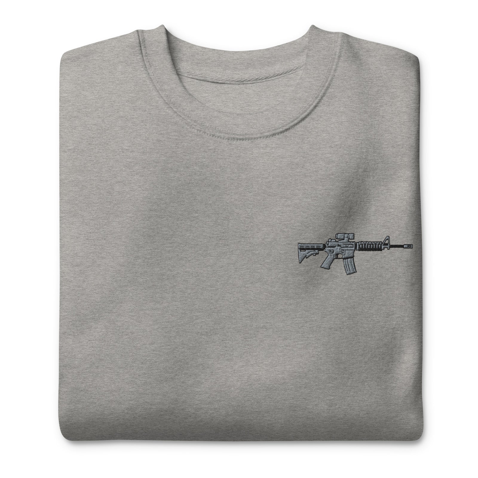 AR-15 Embroidered Crewneck Sweatshirt