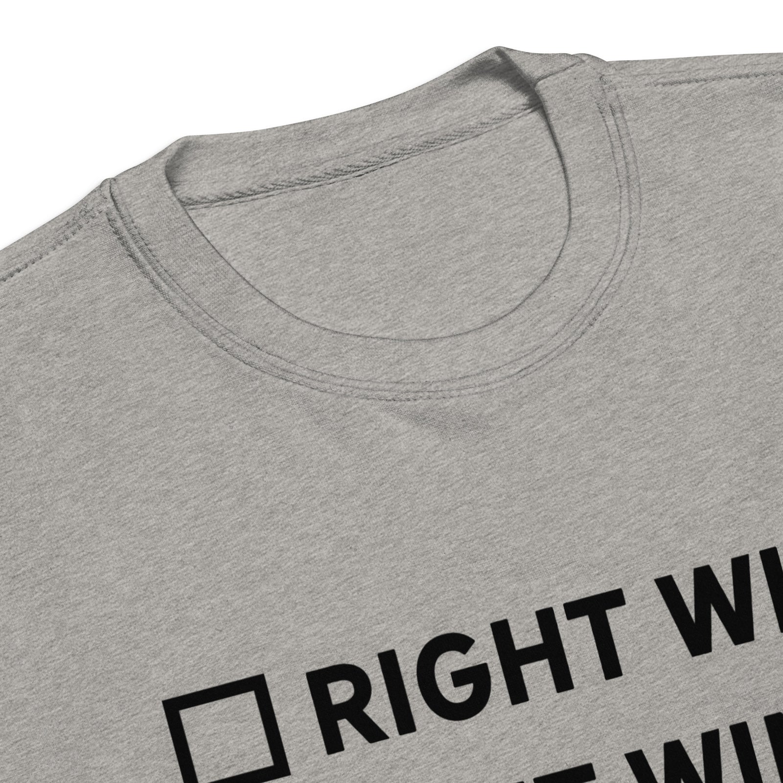 Right Wing, Left Wing, Chicken Wing Voter Crewneck Sweatshirt