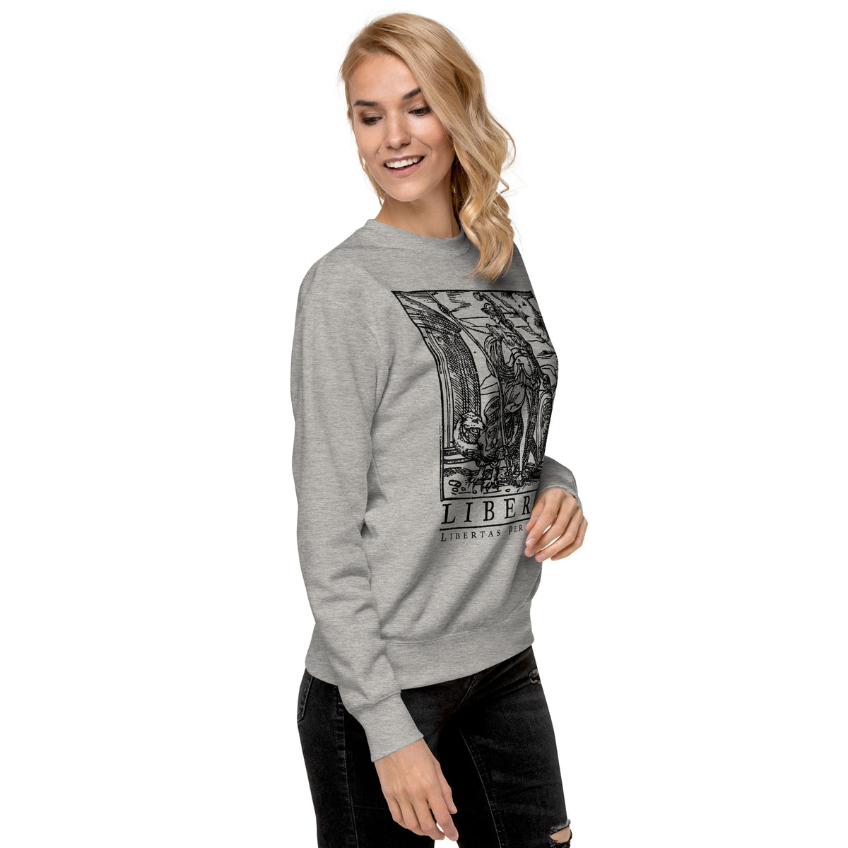 Libertas Freedom Through Virtue Sweatshirt