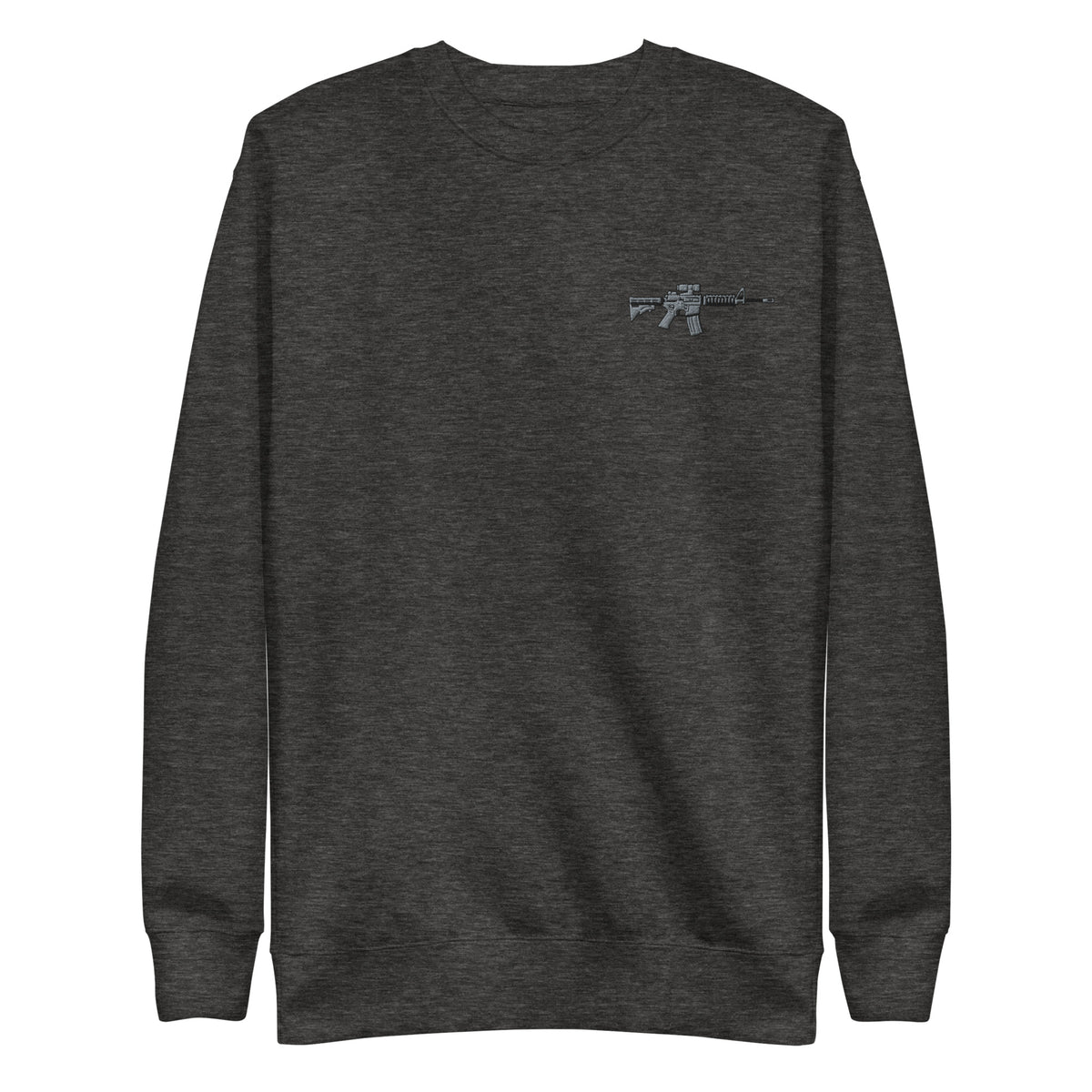 AR-15 Embroidered Crewneck Sweatshirt