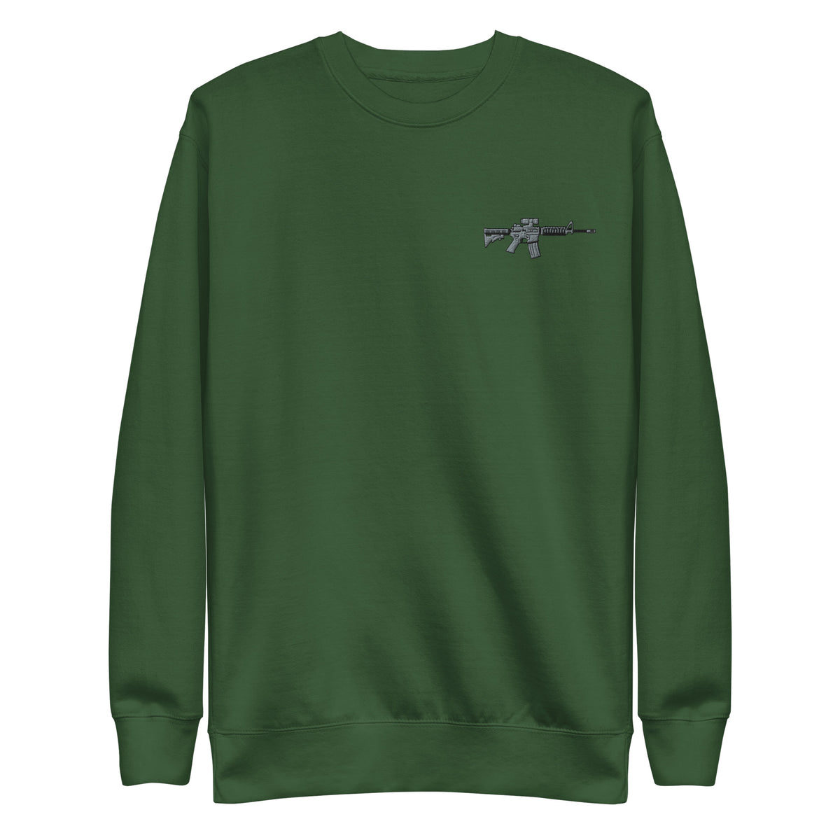AR-15 Embroidered Crewneck Sweatshirt