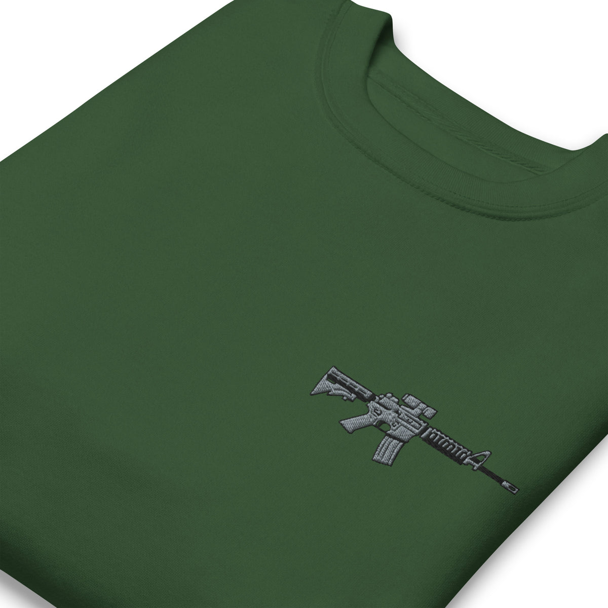 AR-15 Embroidered Crewneck Sweatshirt