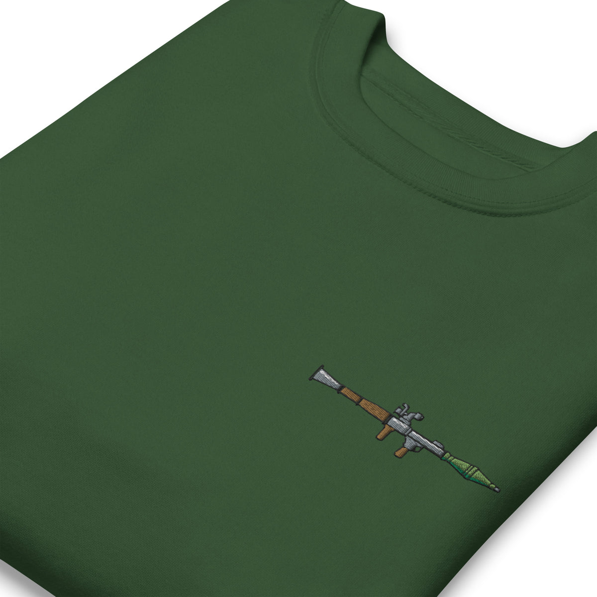 RPG Rocket Launcher Embroidered Sweatshirt
