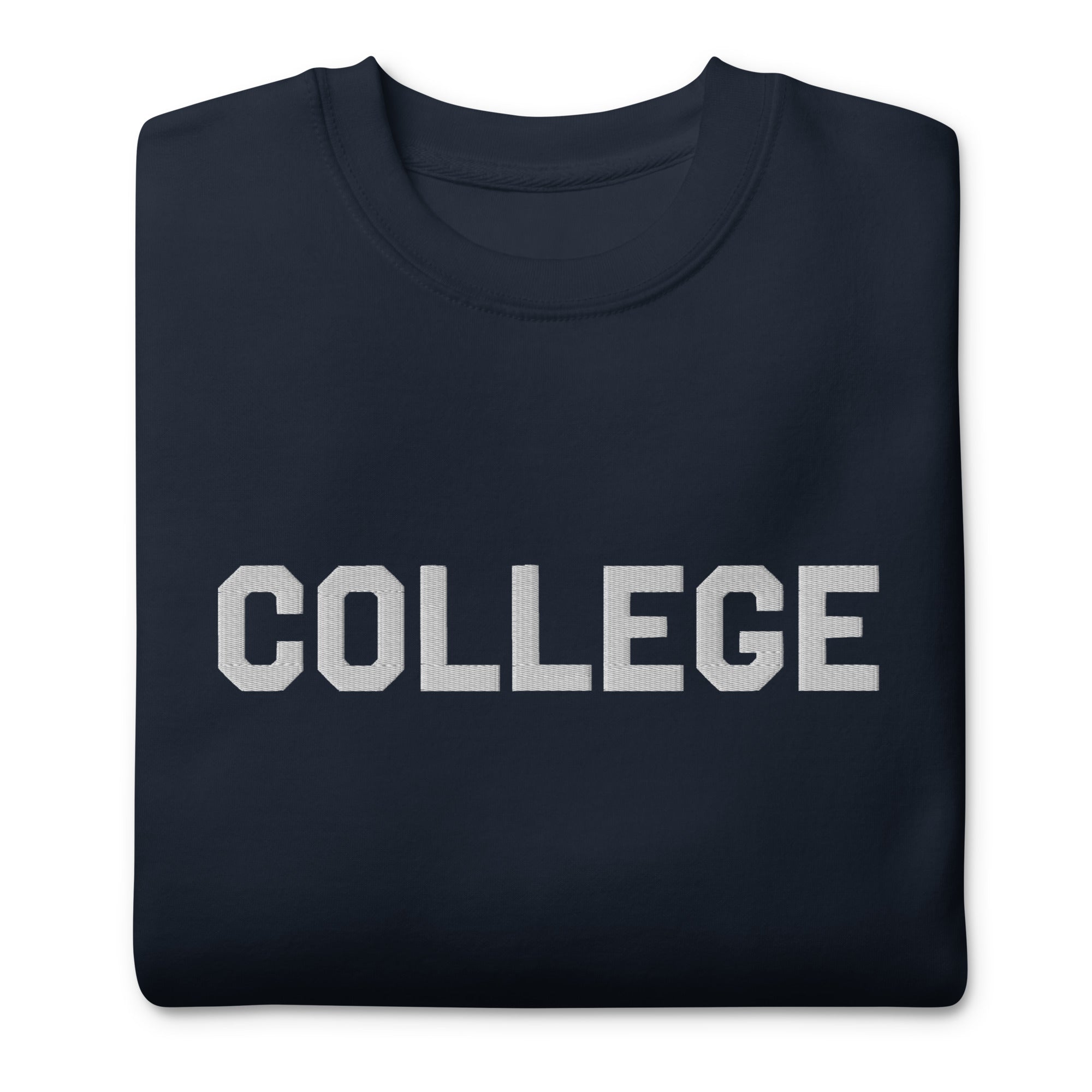 Bluto College Embroidered Sweatshirt