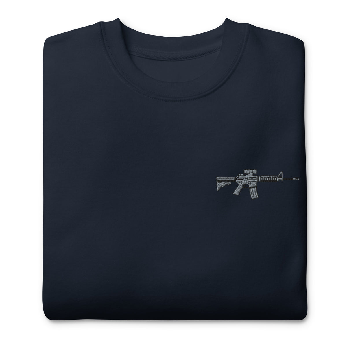 AR-15 Embroidered Crewneck Sweatshirt