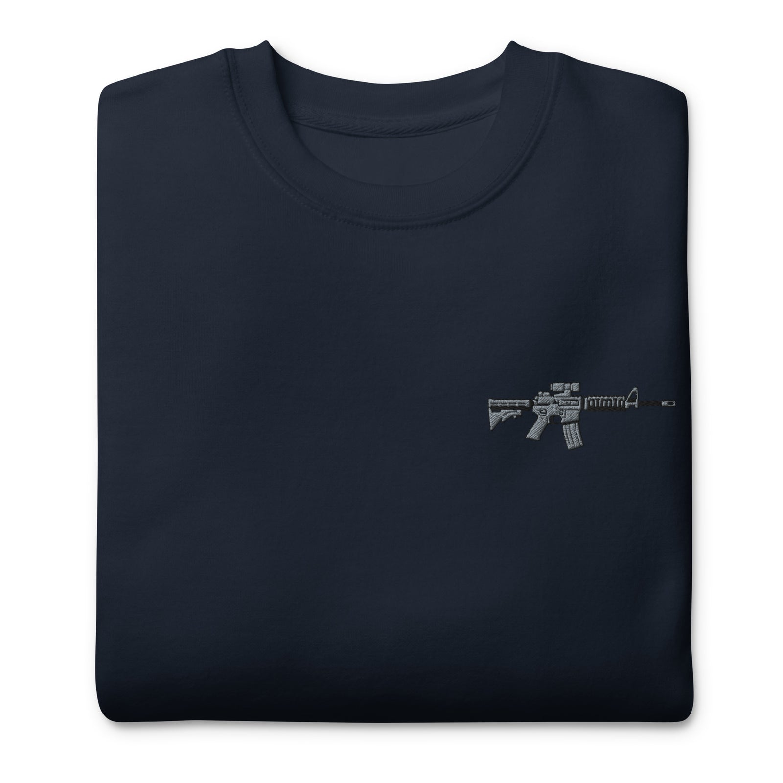 AR-15 Embroidered Crewneck Sweatshirt