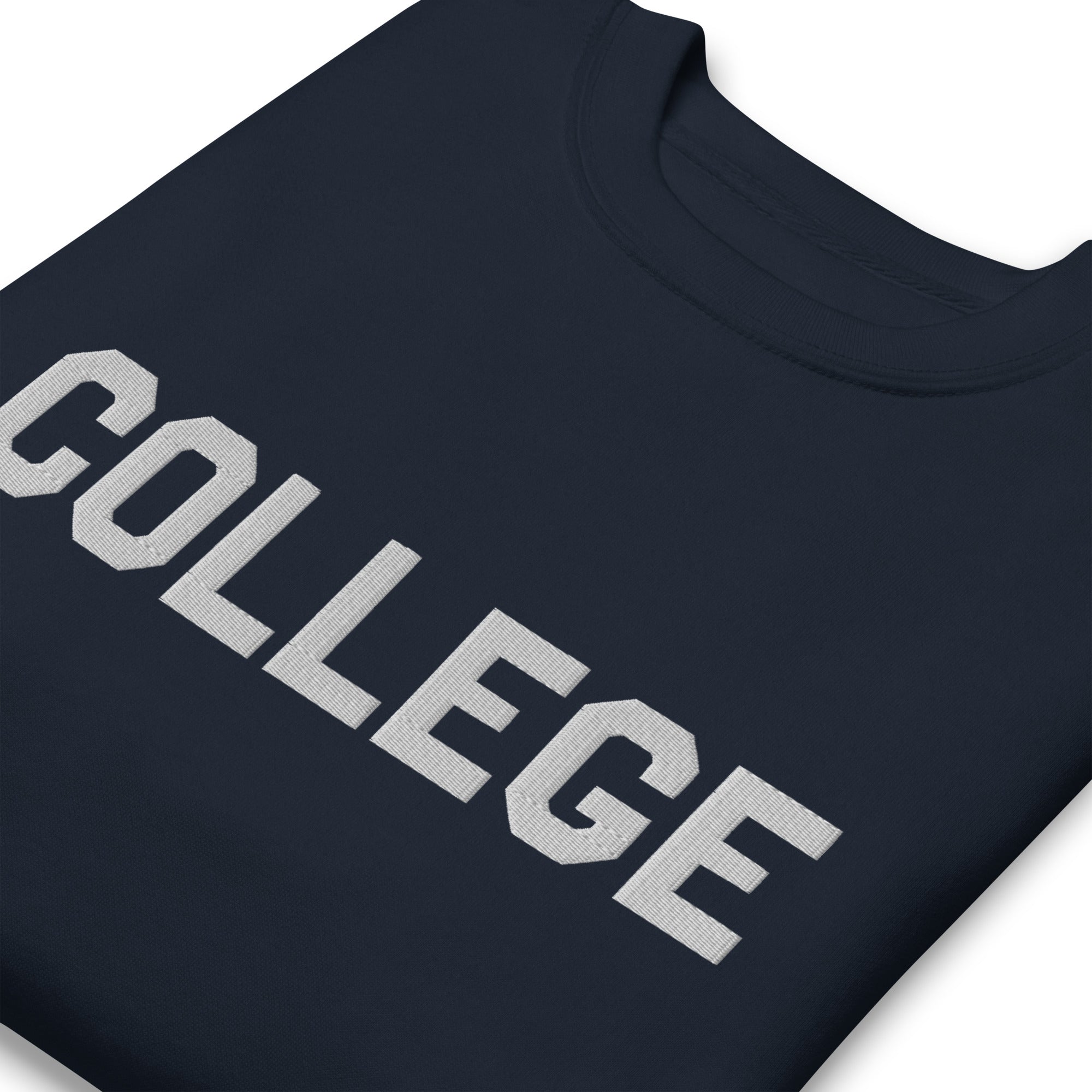Bluto College Embroidered Sweatshirt