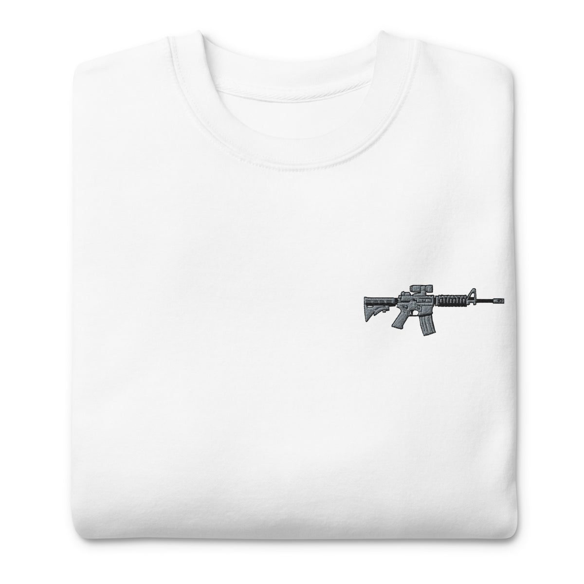 AR-15 Embroidered Crewneck Sweatshirt
