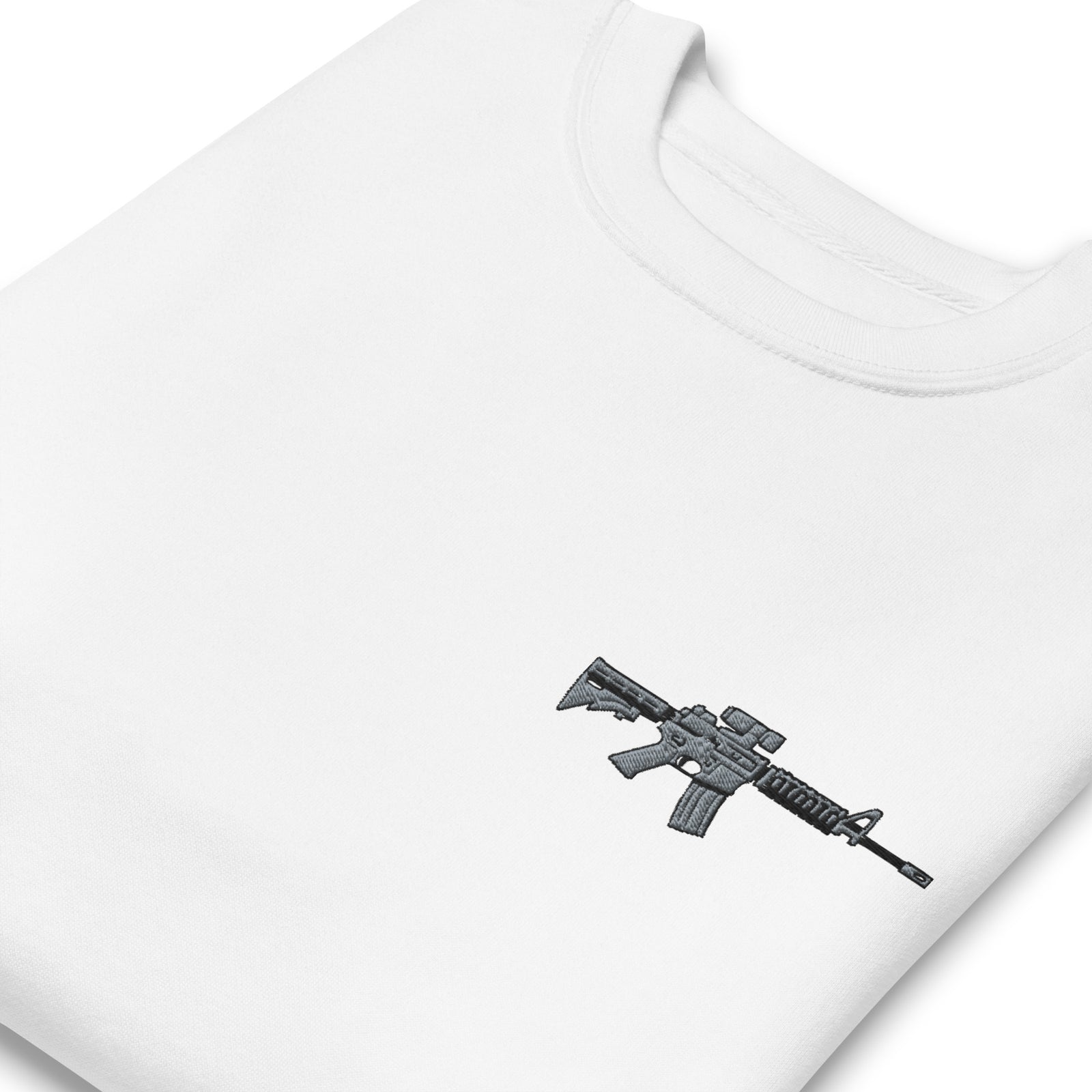 AR-15 Embroidered Crewneck Sweatshirt