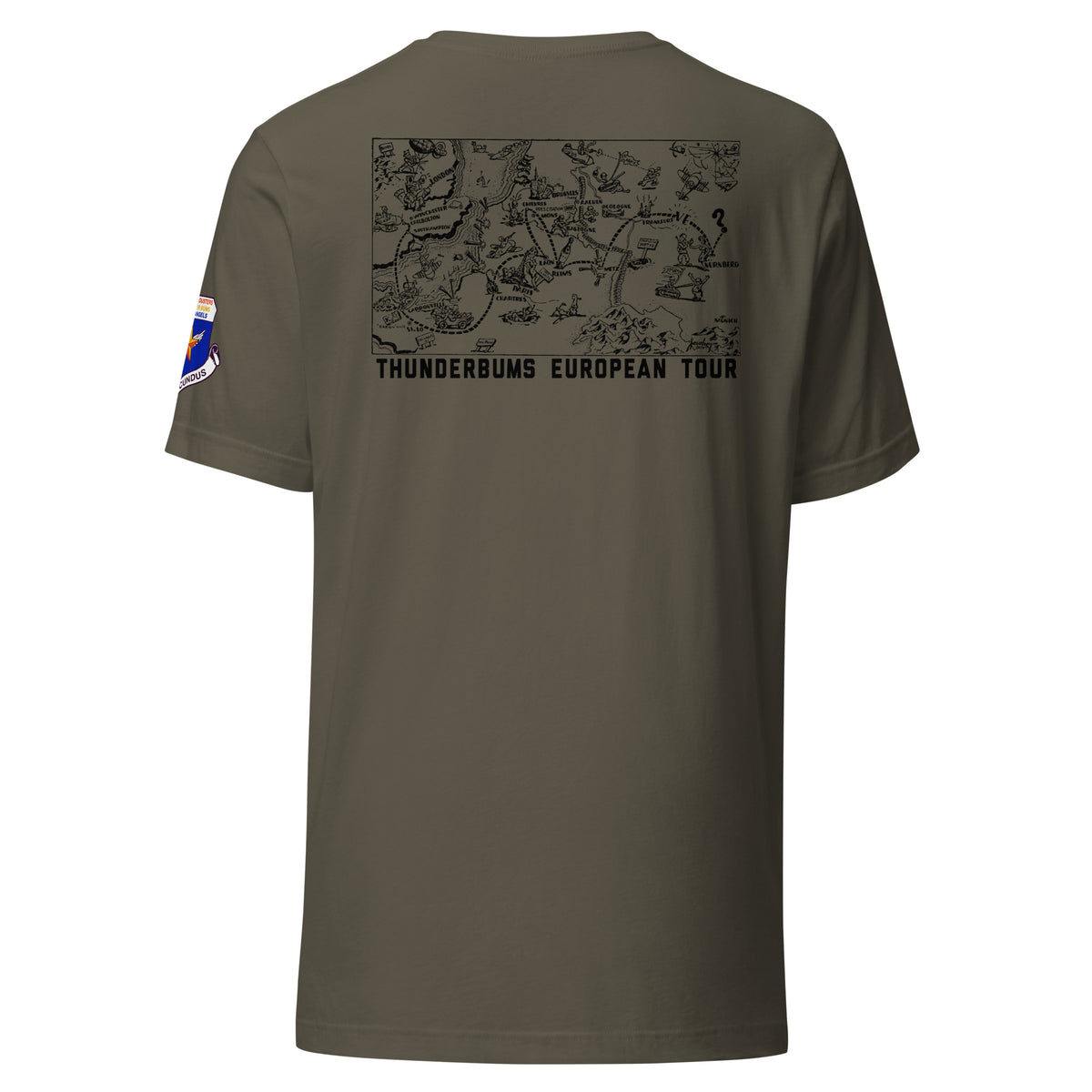 396 Fighter Squadron Thunder Bums WWII T-shirt