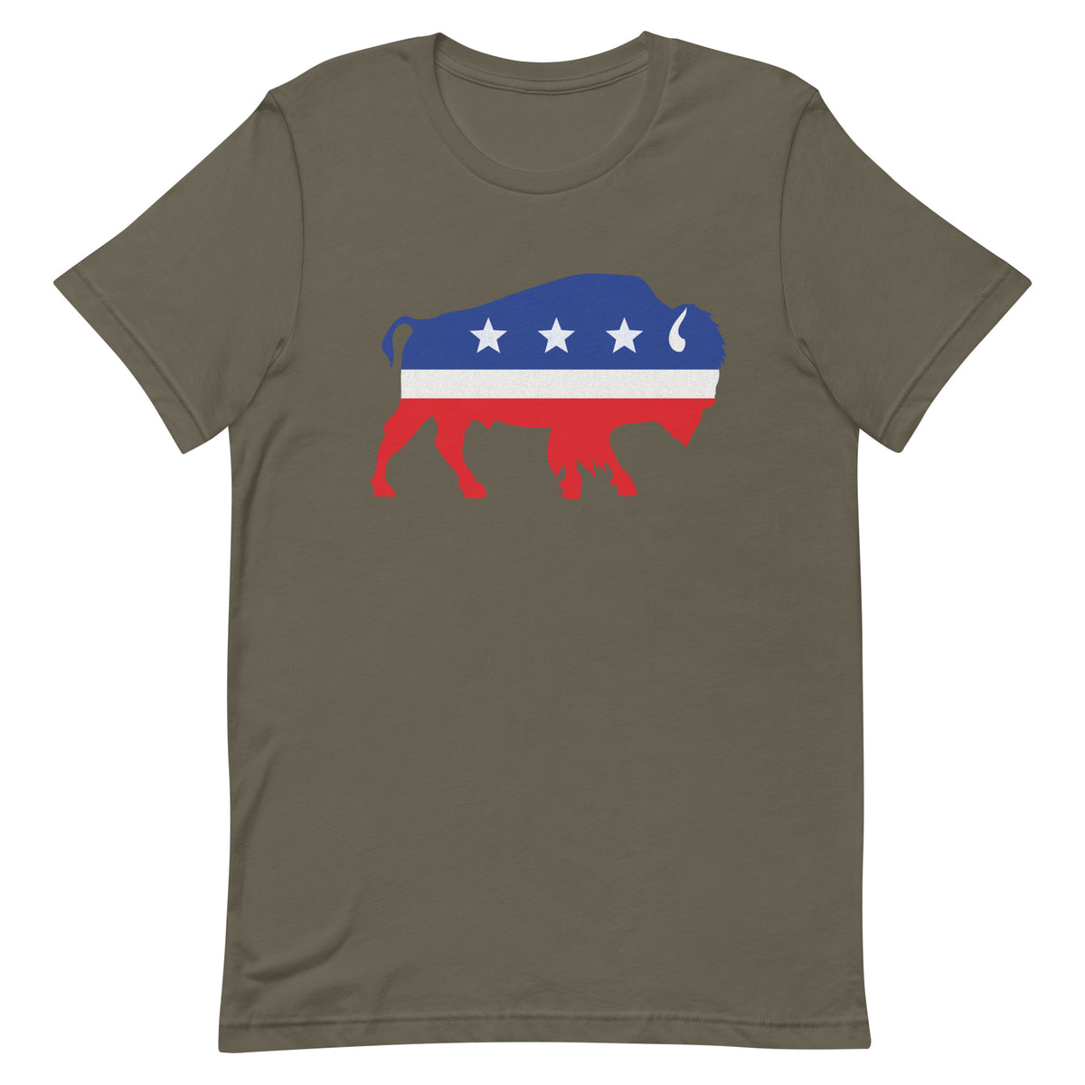 Independent Bison Distressed Short-Sleeve Unisex T-Shirt