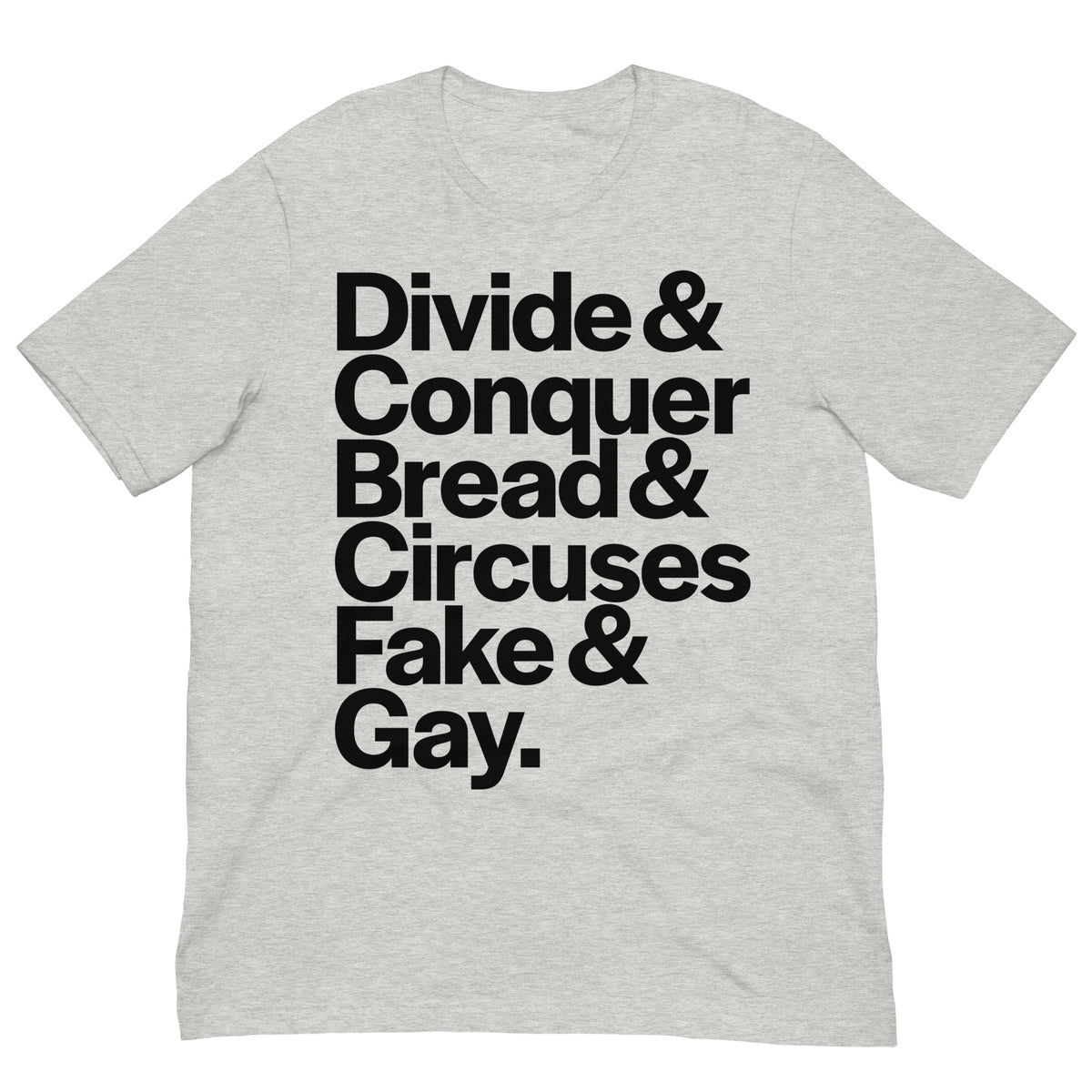Divide &amp; Conquer Ampersand Graphic T-Shirt