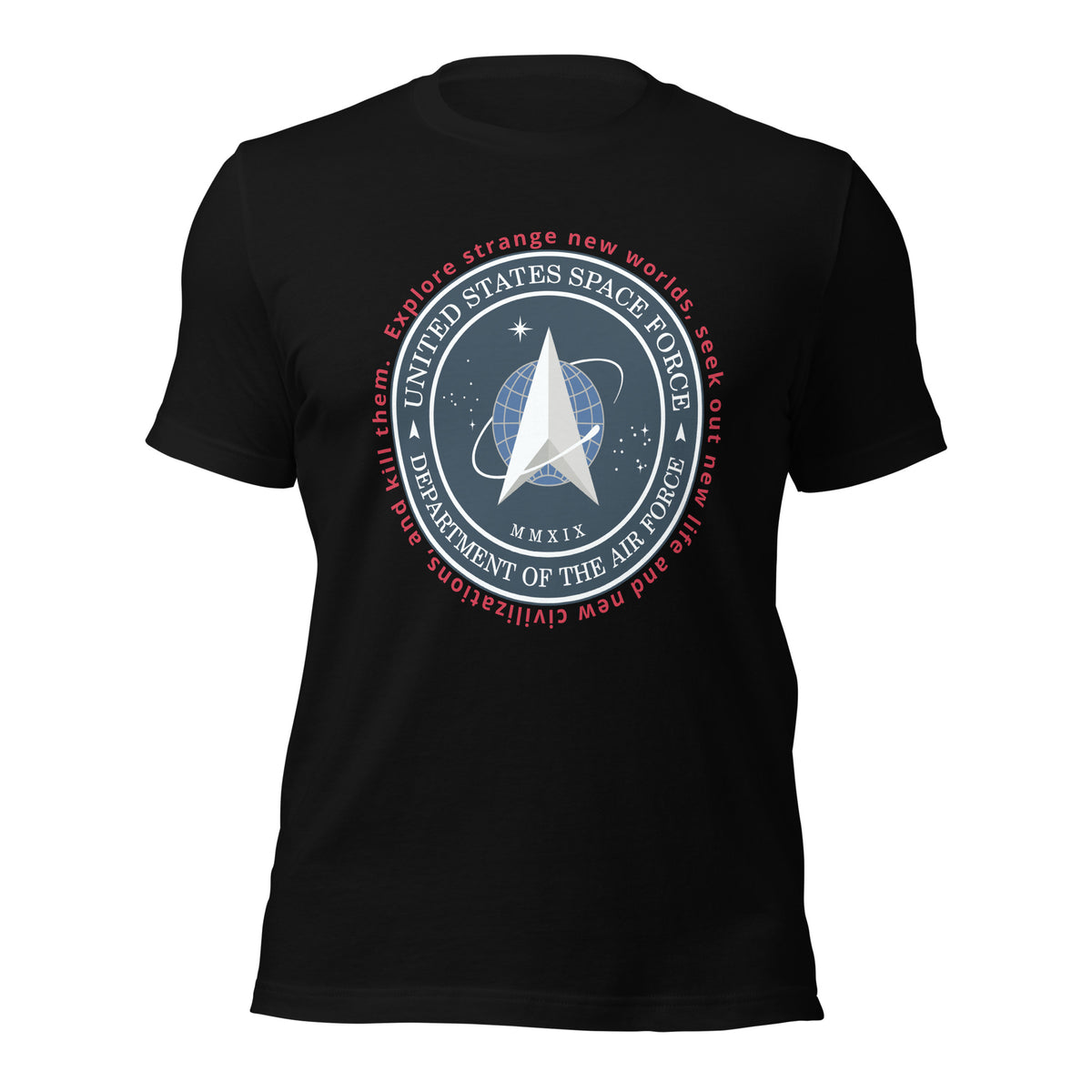 Space Force Parody T-Shirt