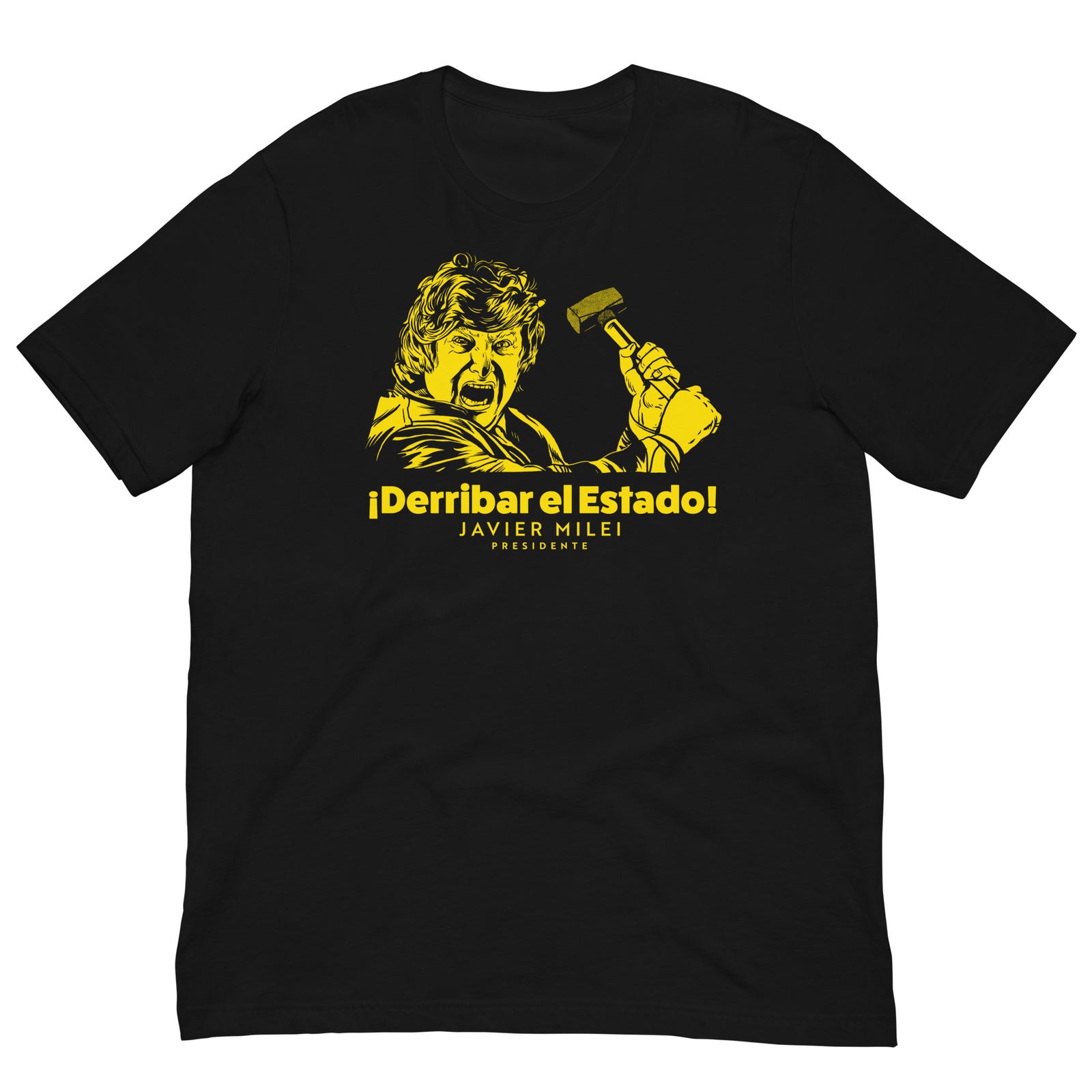 Smash the State Javier Milei for President T-Shirt